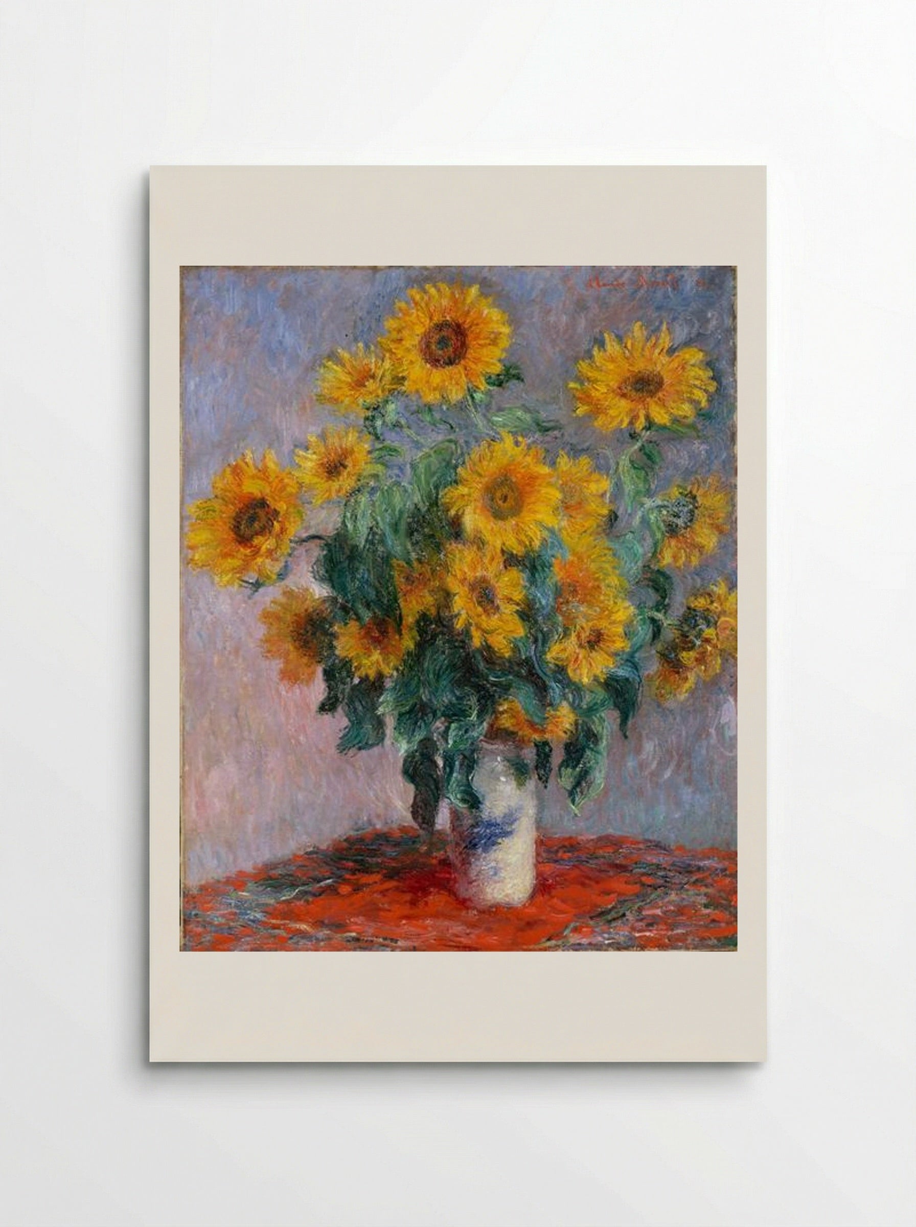 Bouquet of Sunflowers - Claude Monet - Poster