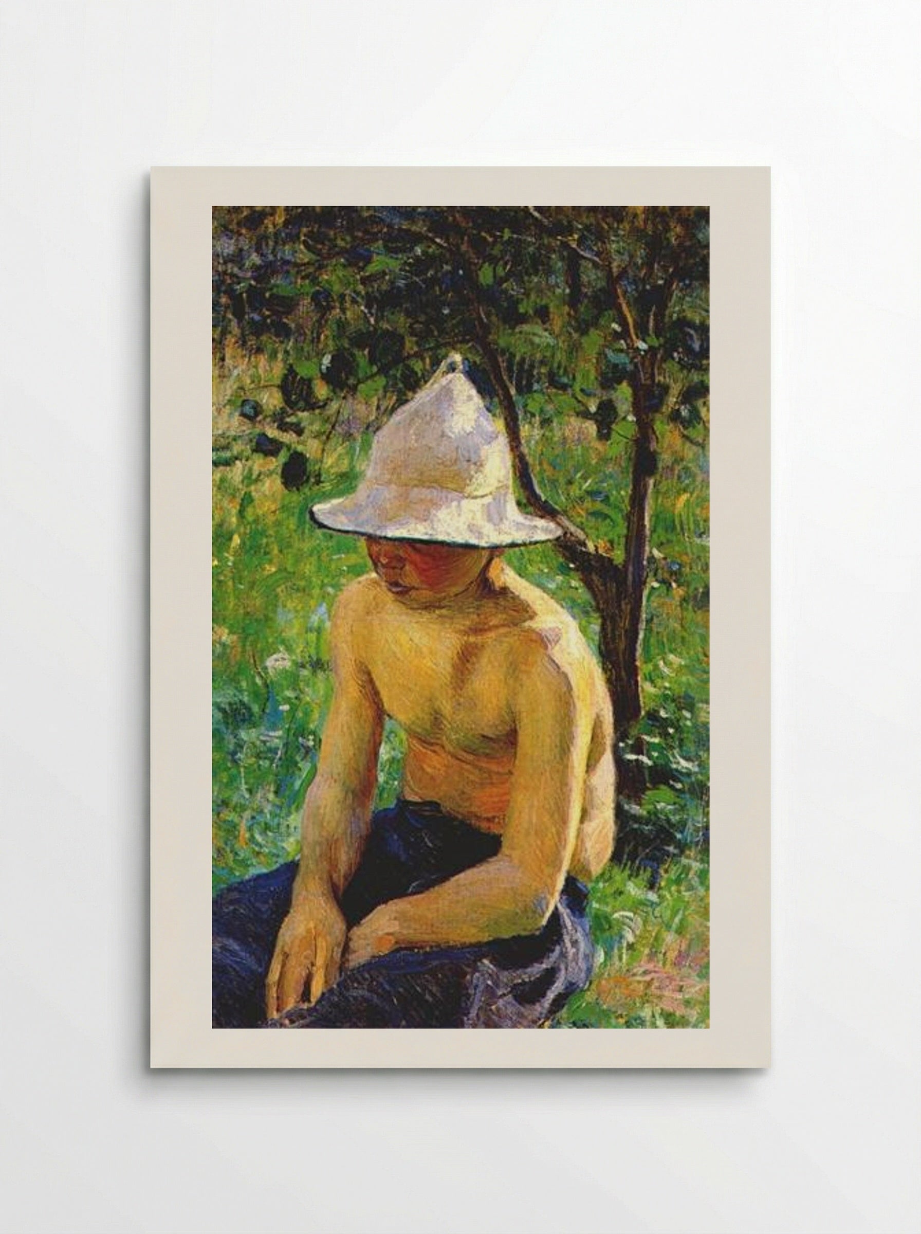 Boy in the Garden - Victor Borisov-Musatov - Poster