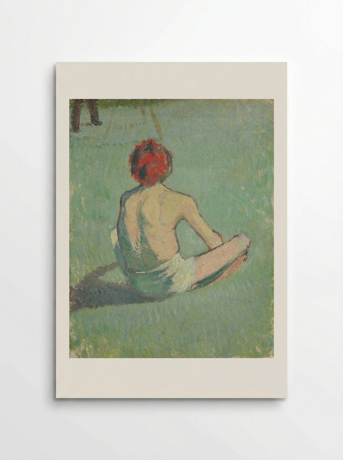 Boy in the Grass - Émile Bernard - Poster