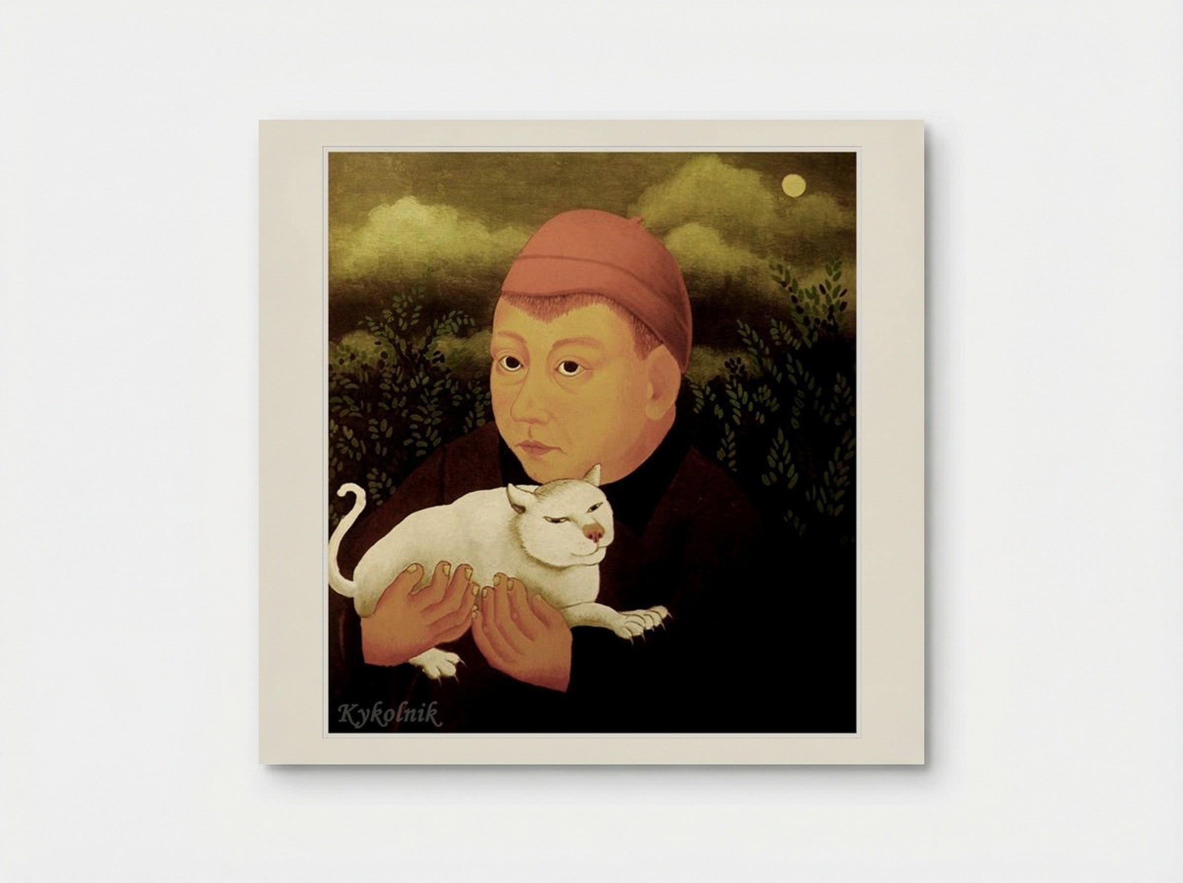 Boy with Cat - Ivan Generalić - Poster
