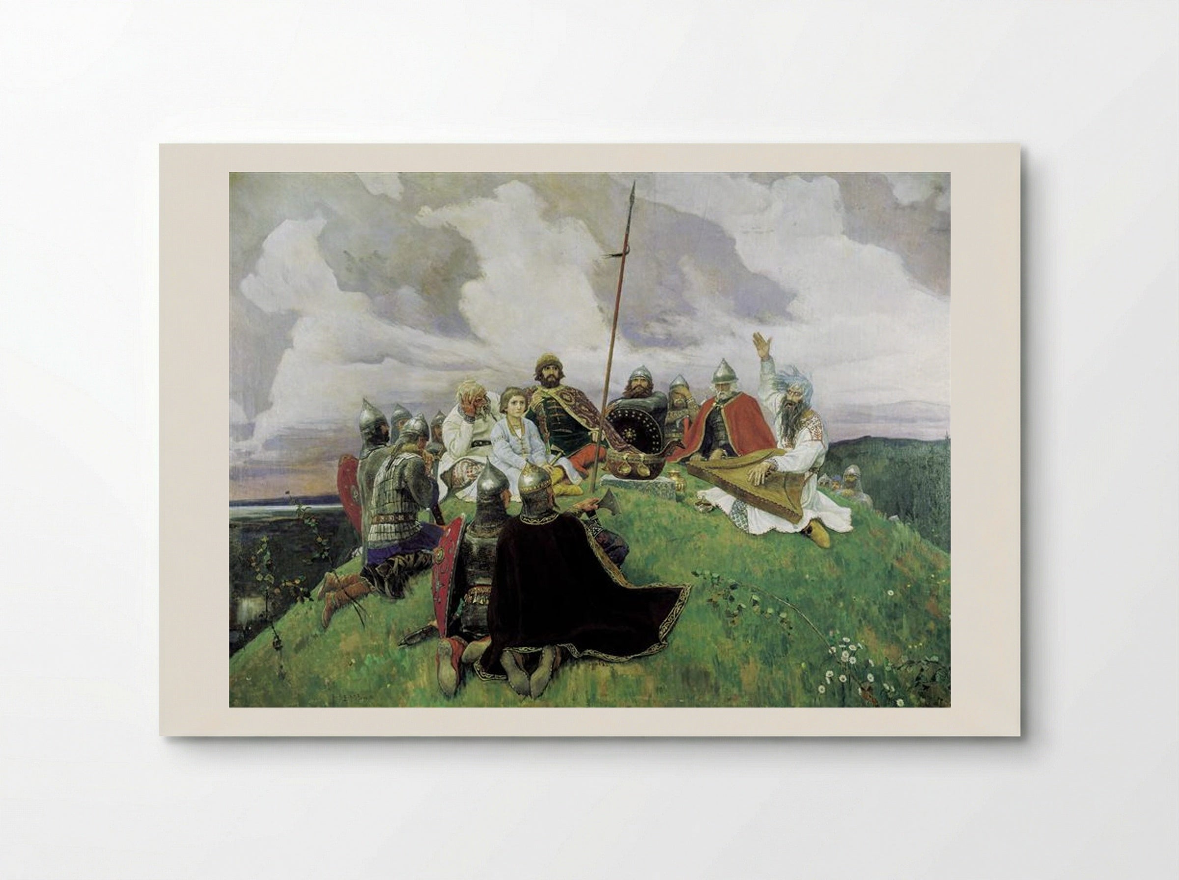 Boyan - Viktor Vasnetsov - Poster