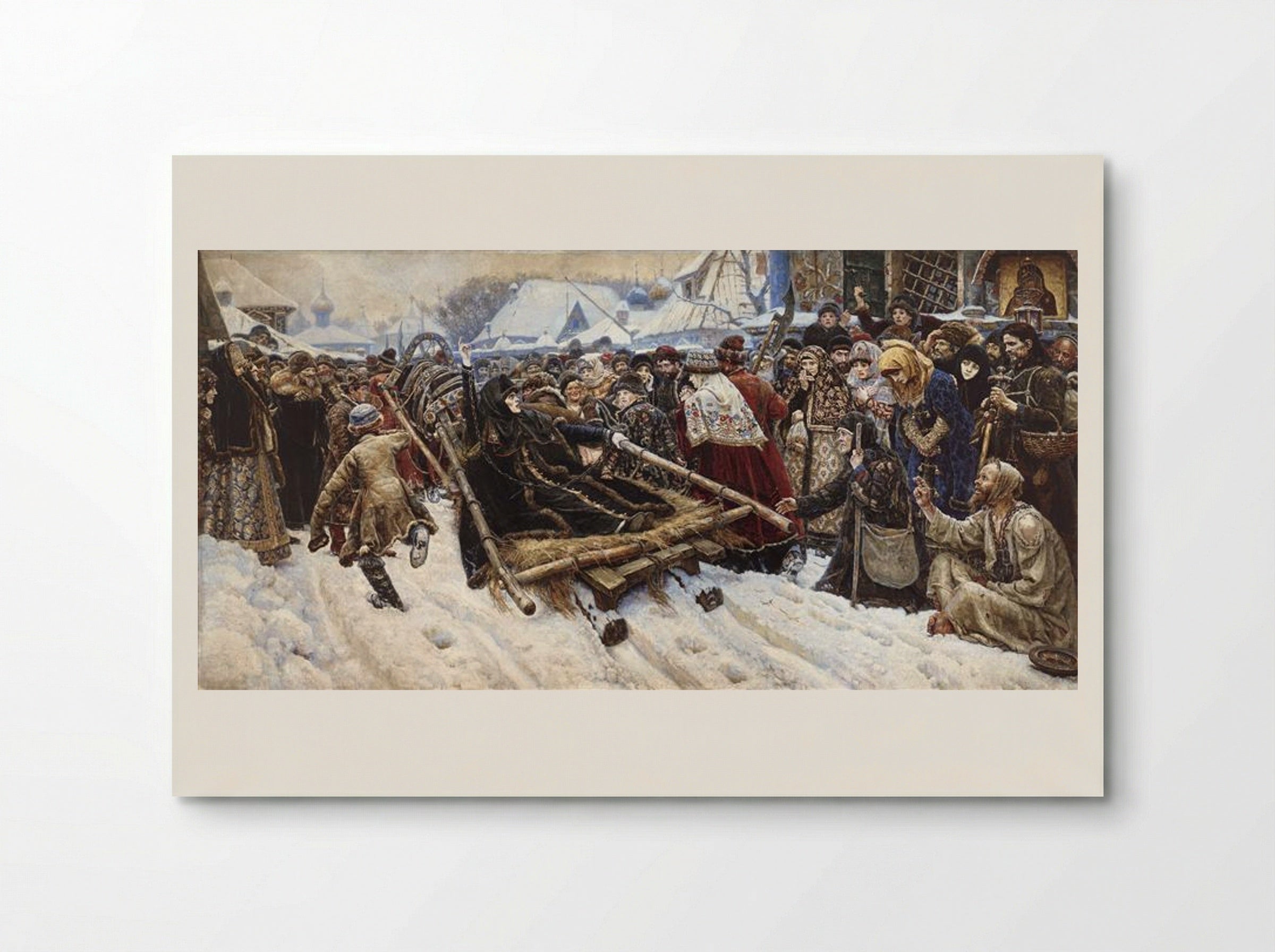 Boyarynya Morozova - Vasily Surikov - Poster