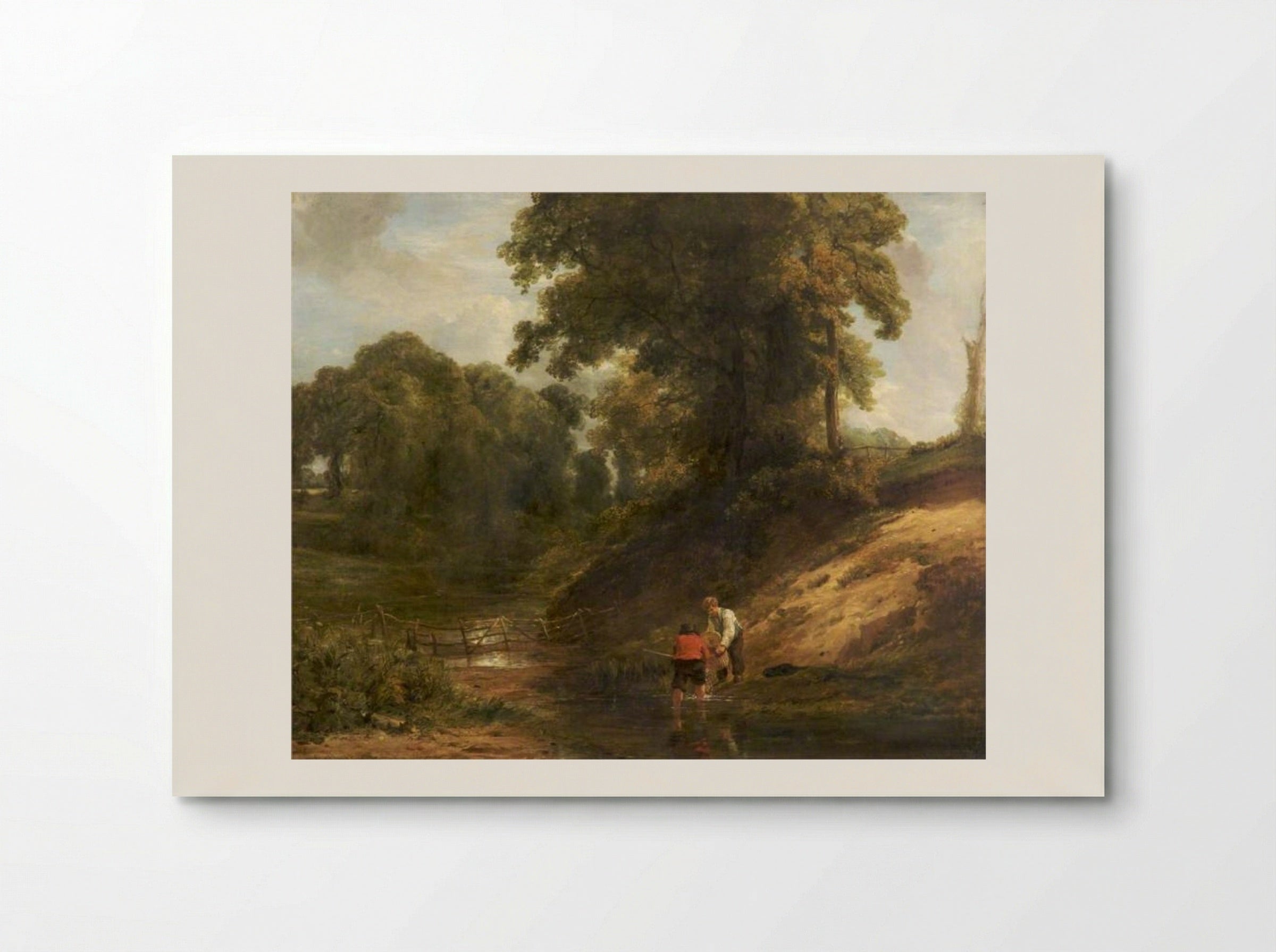 Boys Fishing - William Collins - Poster