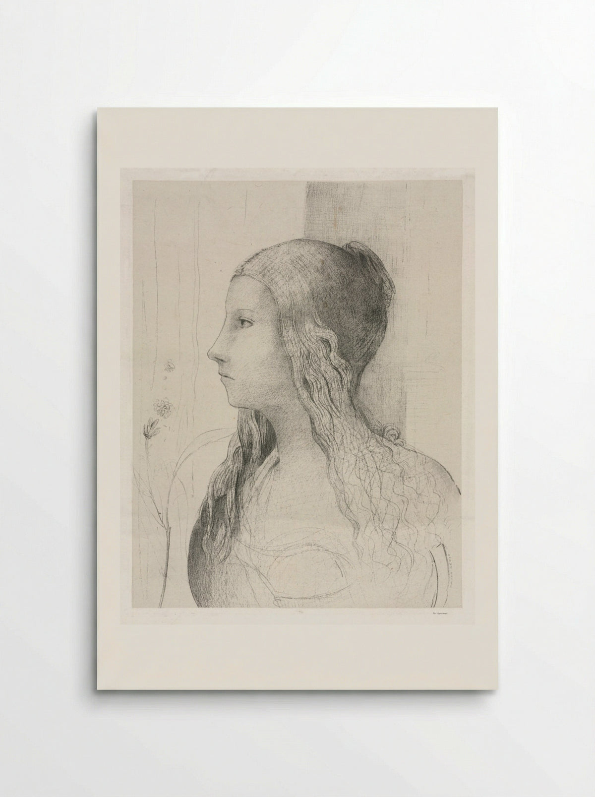 Brünnhilde - Odilon Redon - Poster