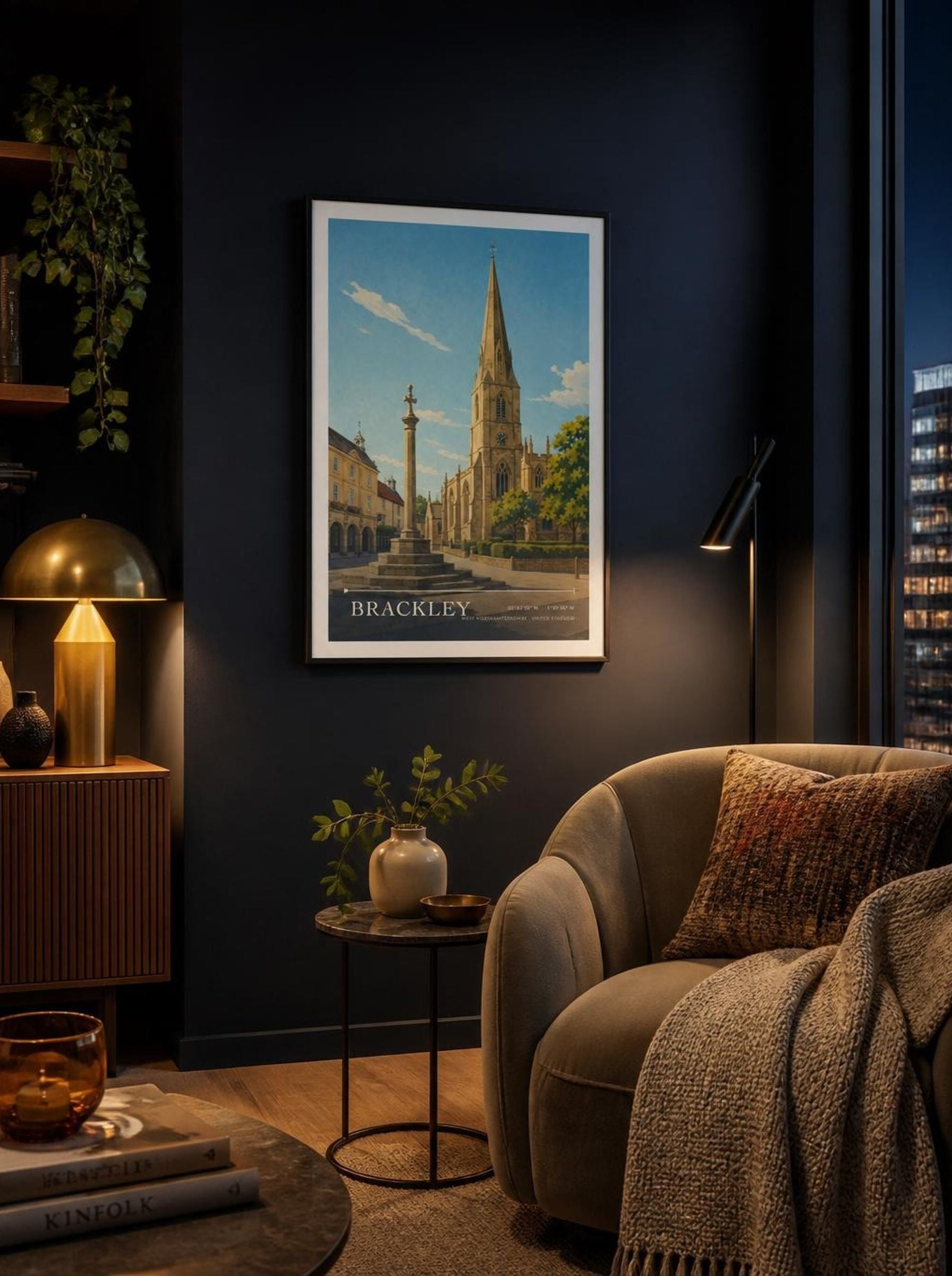 Brackley West Northamptonshire United Kingdom Travel Poster - Lifestyle