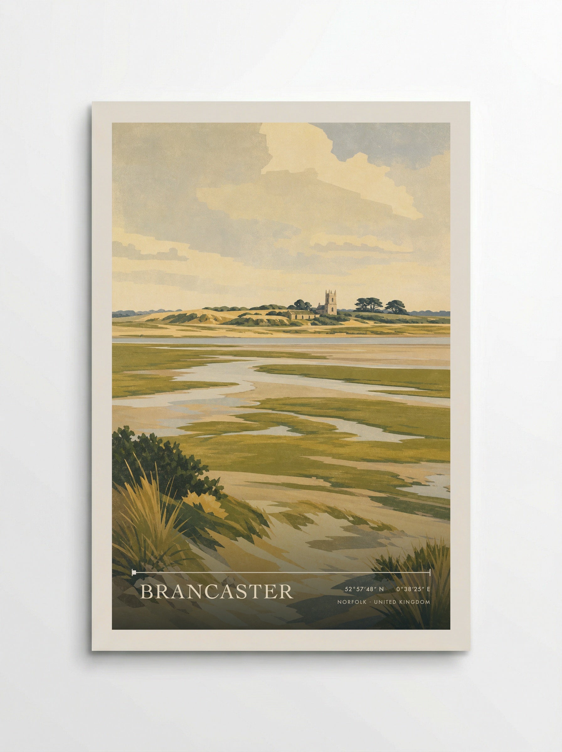 Brancaster Norfolk United Kingdom Travel Poster - Poster
