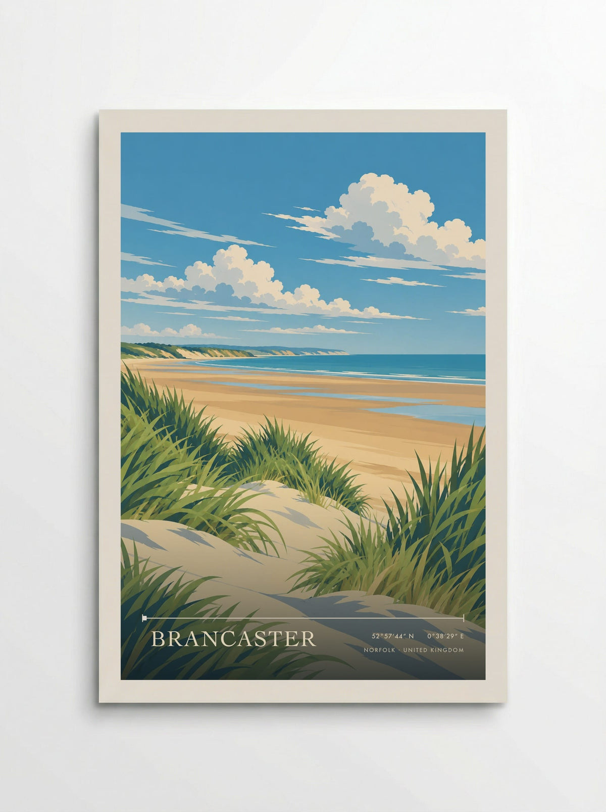 Brancaster, Norfolk | Travel Poster - Poster