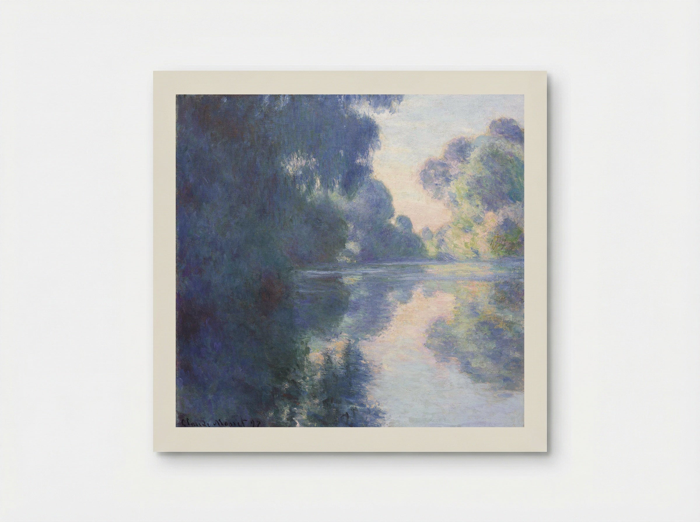 Branch of the Seine near Giverny - Claude Monet - Poster