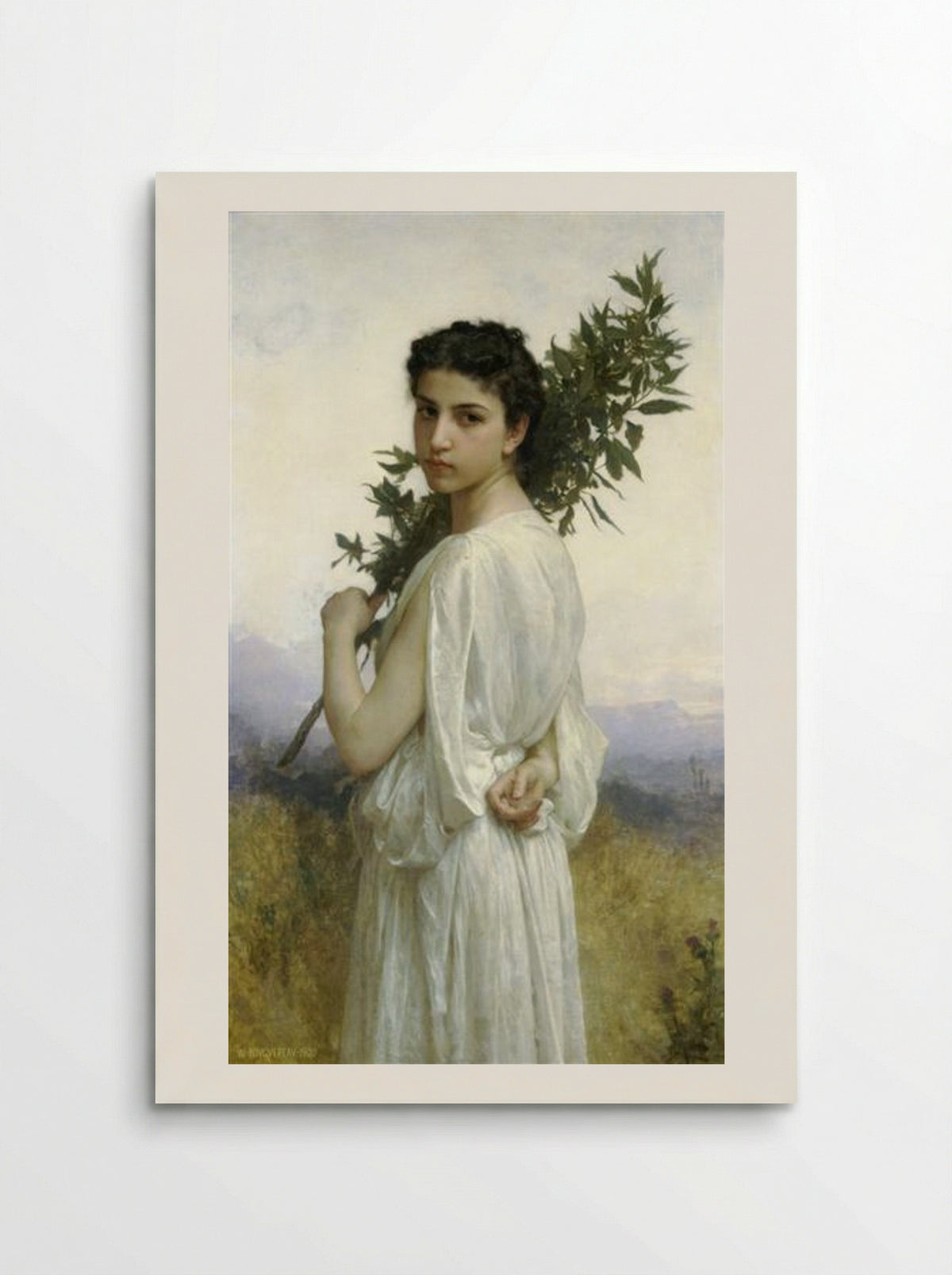 Branche de Laurier - William-Adolphe Bouguereau - Poster