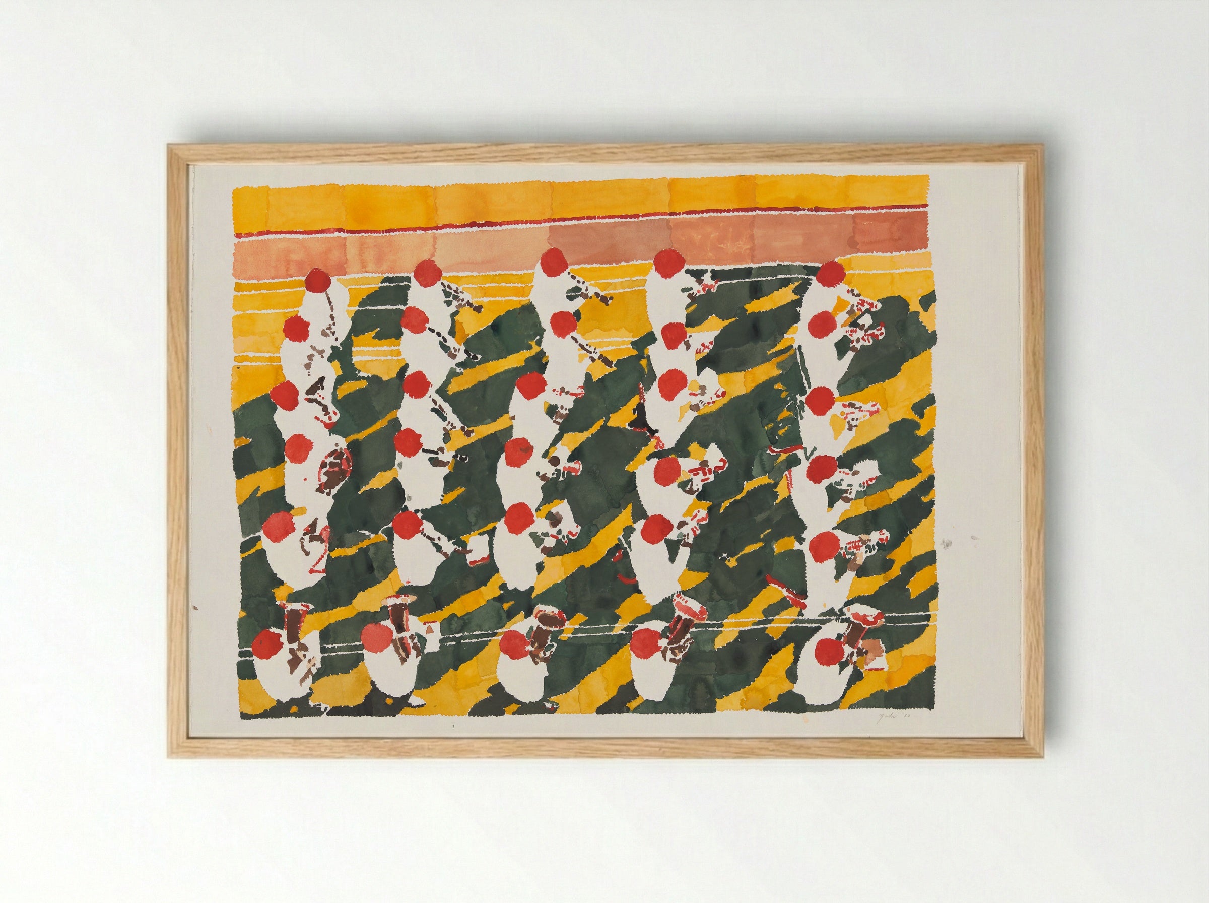 Brass - Richard Foster Yarde - Framed Print Wood