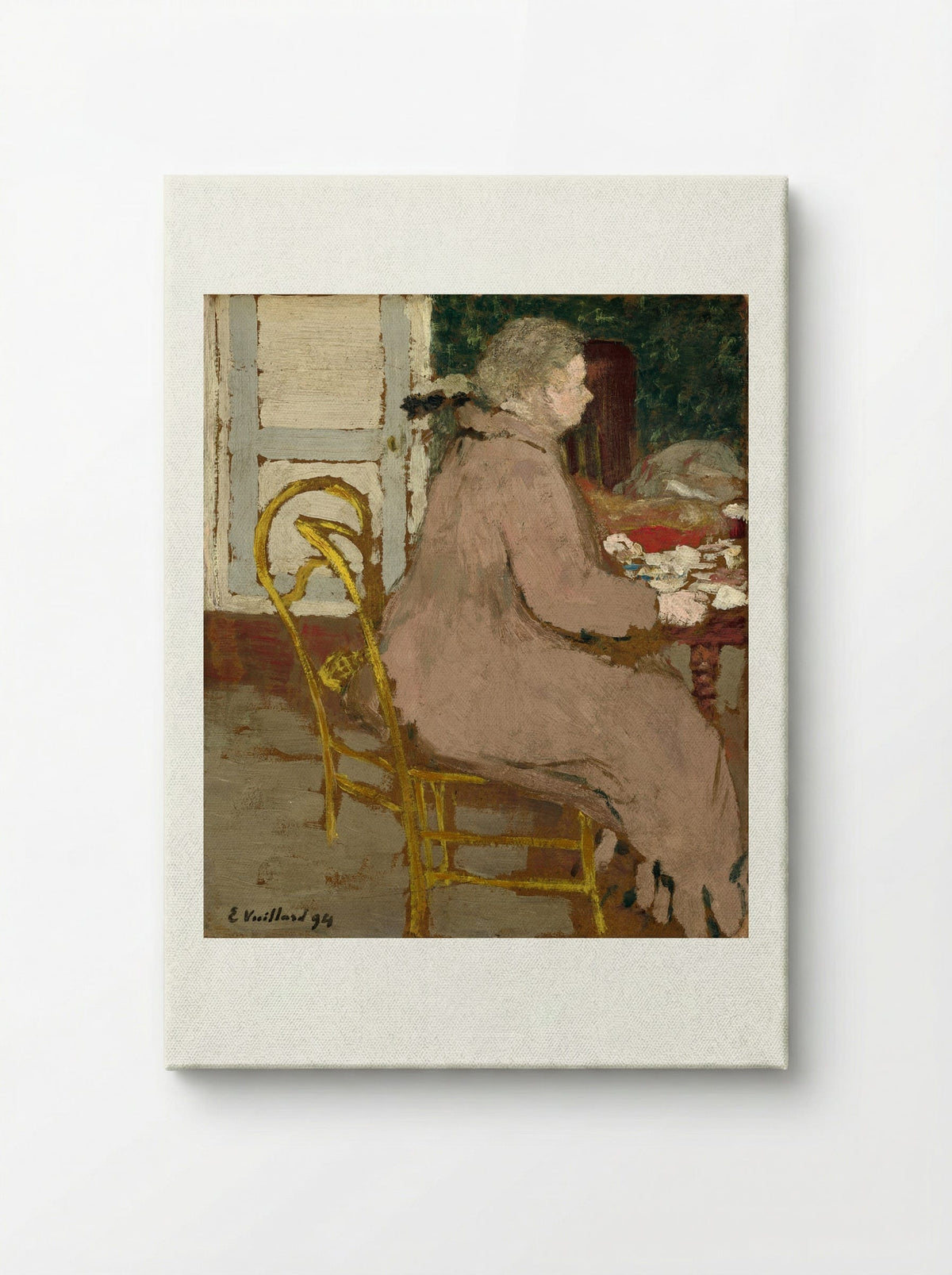 Breakfast - Édouard Vuillard - Canvas