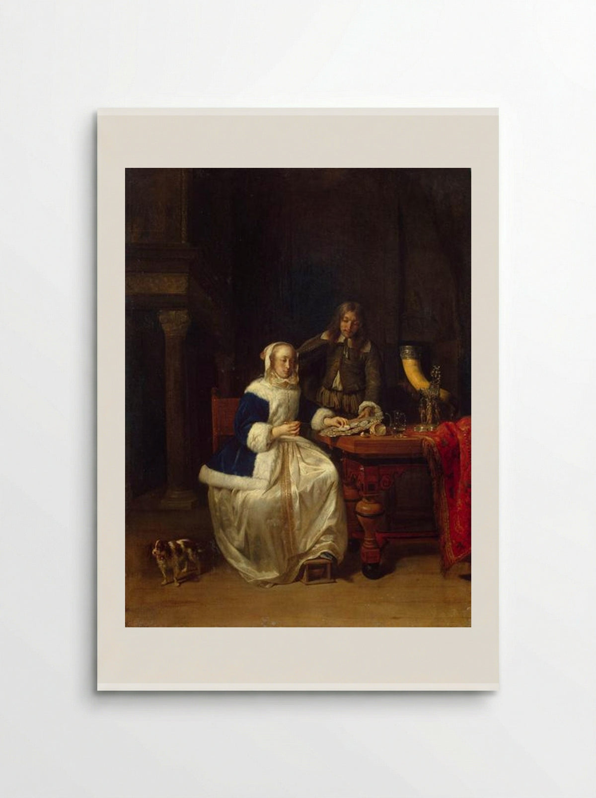 Breakfast - Gabriel Metsu - Poster