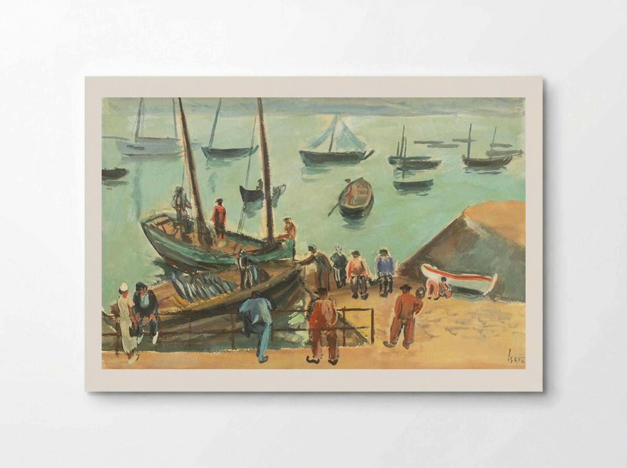Bretania Port - Iosif Iser - Poster