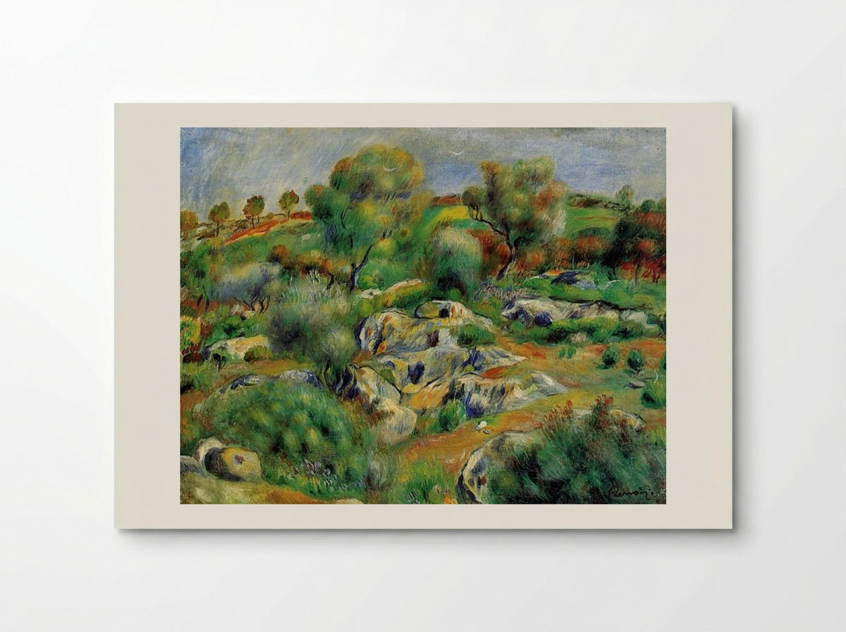 Breton Landscape - Pierre-Auguste Renoir - Poster