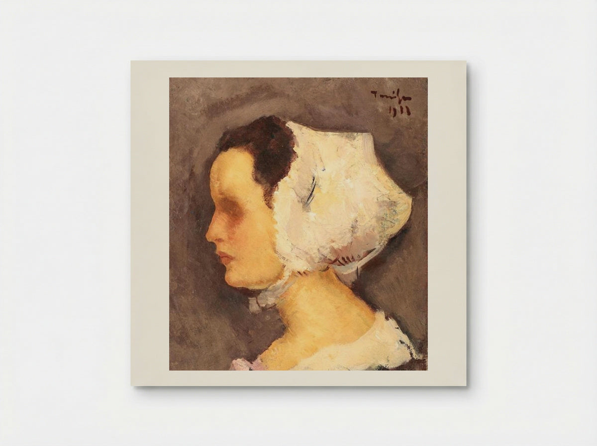 Breton Woman - Nicolae Tonitza - Poster