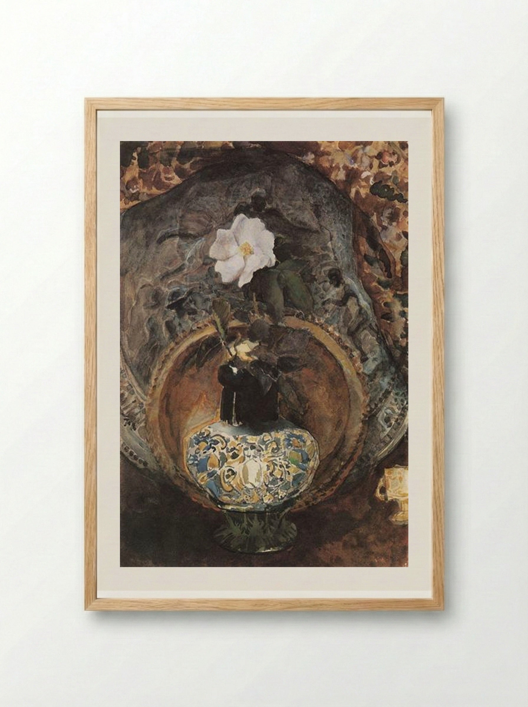 Briar - Mikhail Vrubel - Framed Print Wood