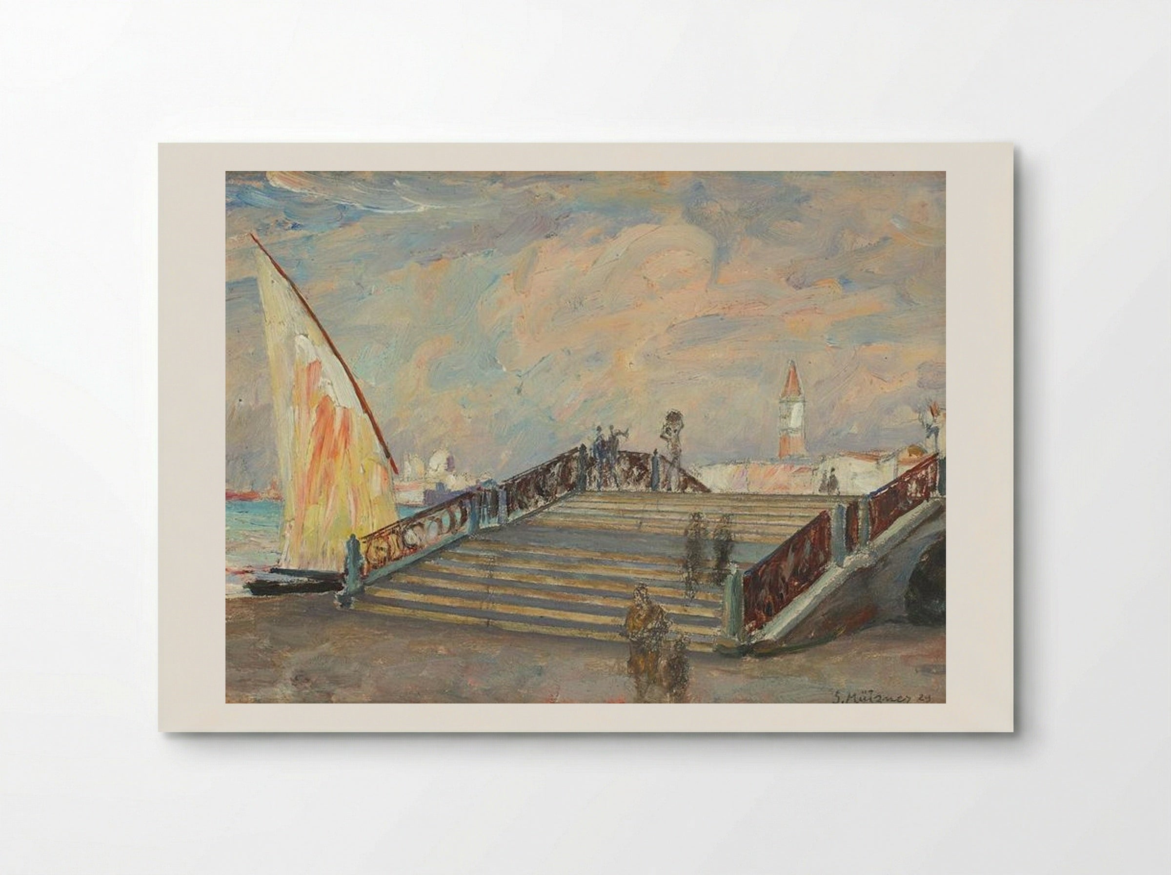 Bridge in Venice - Samuel Mützner - Poster