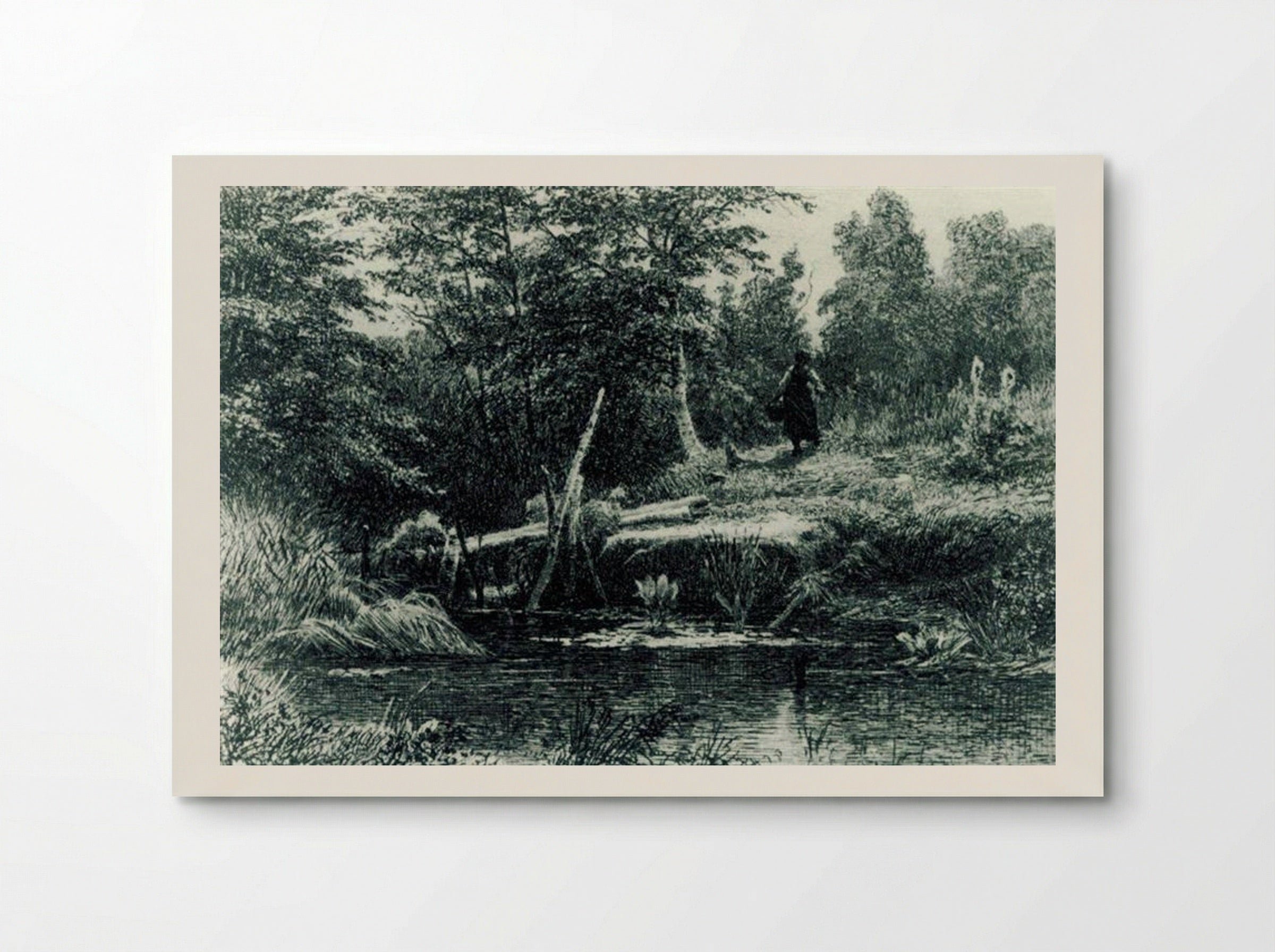 Bridge - Ivan Shishkin - Poster