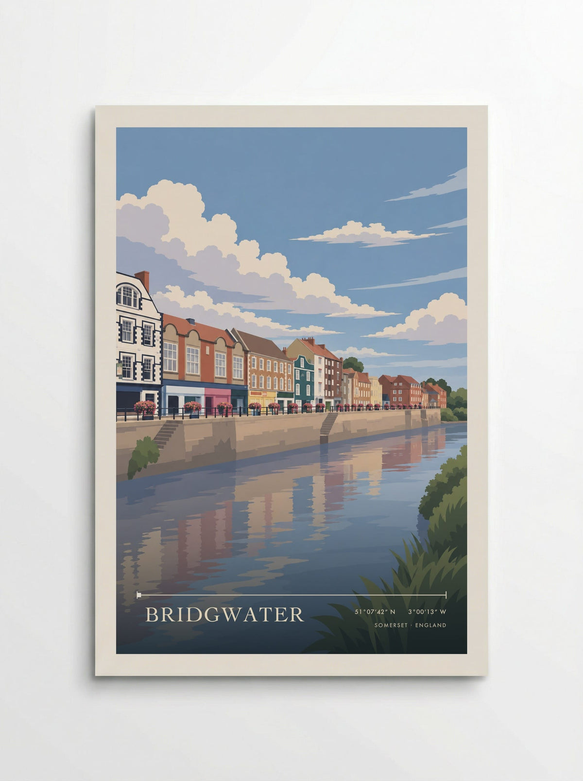 Bridgwater, Somerset | Travel Poster - Poster