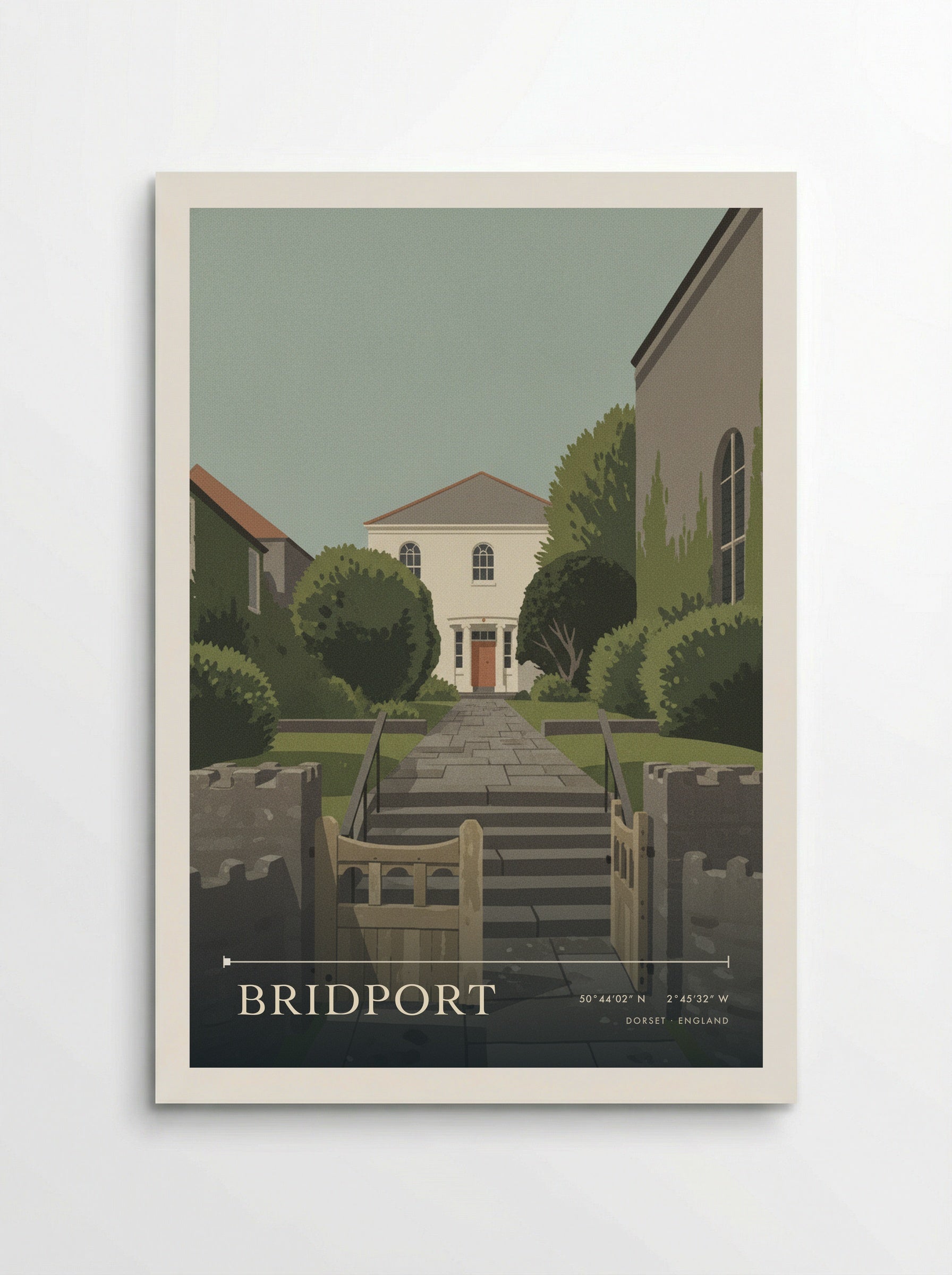 Bridport Dorset England Travel Poster - Poster