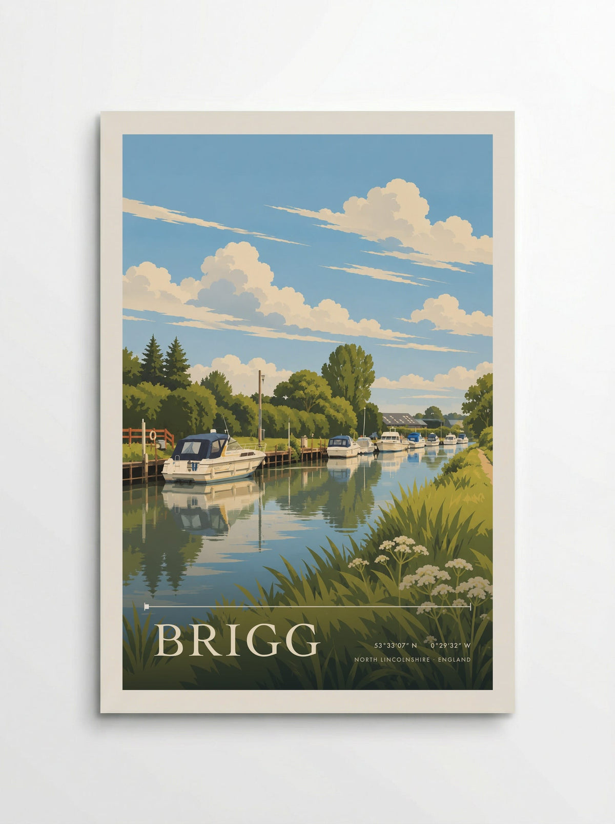 Brigg, North Lincolnshire | Travel Poster - Poster