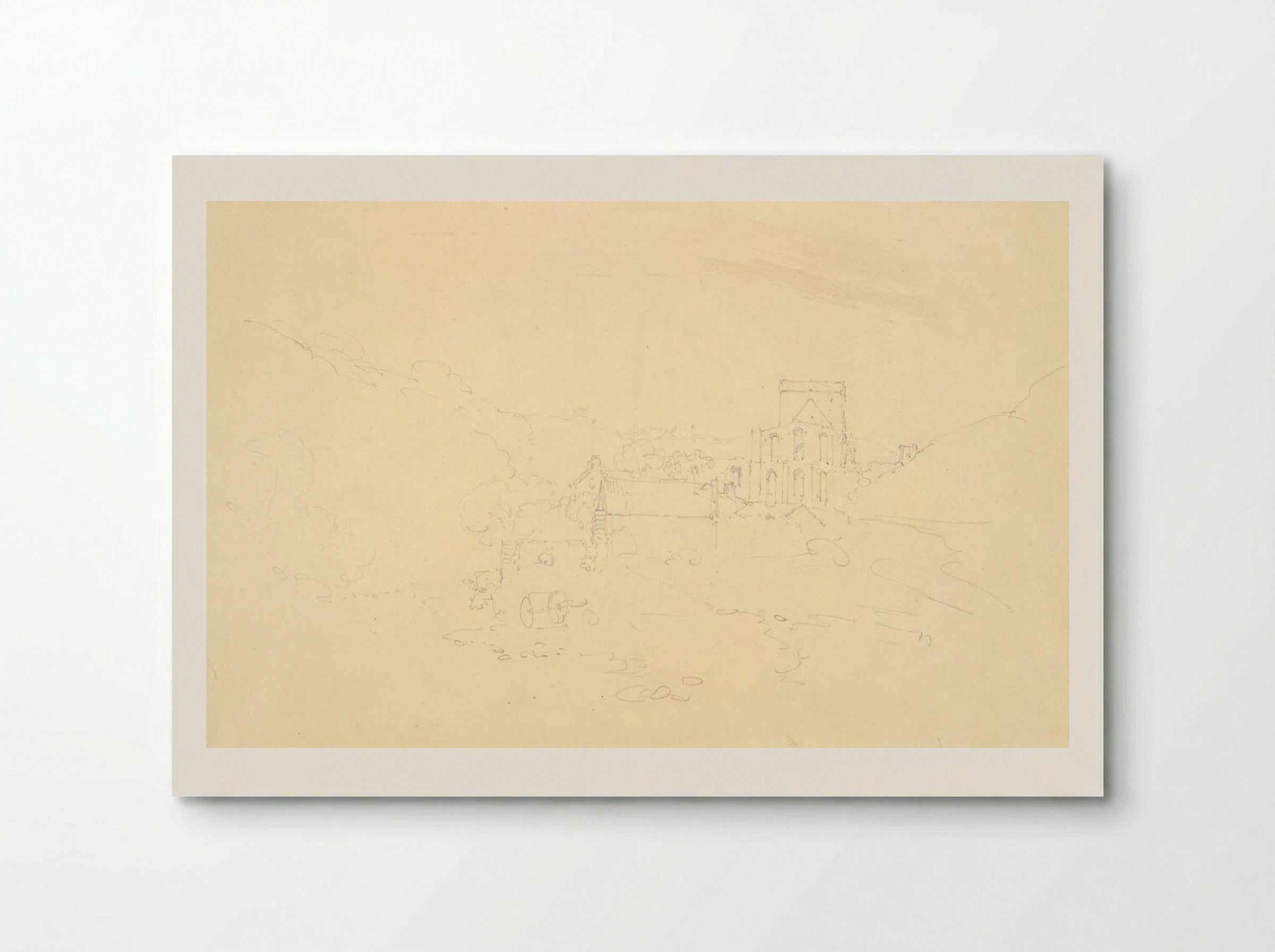 Brinkburn Priory, Northumberland - Joseph Mallord William Turner - Poster