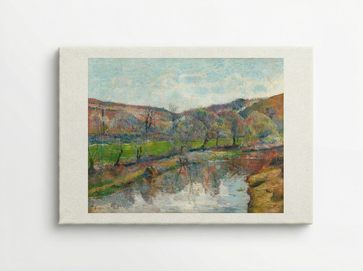 Brittany Landscape - Paul Gauguin - Canvas