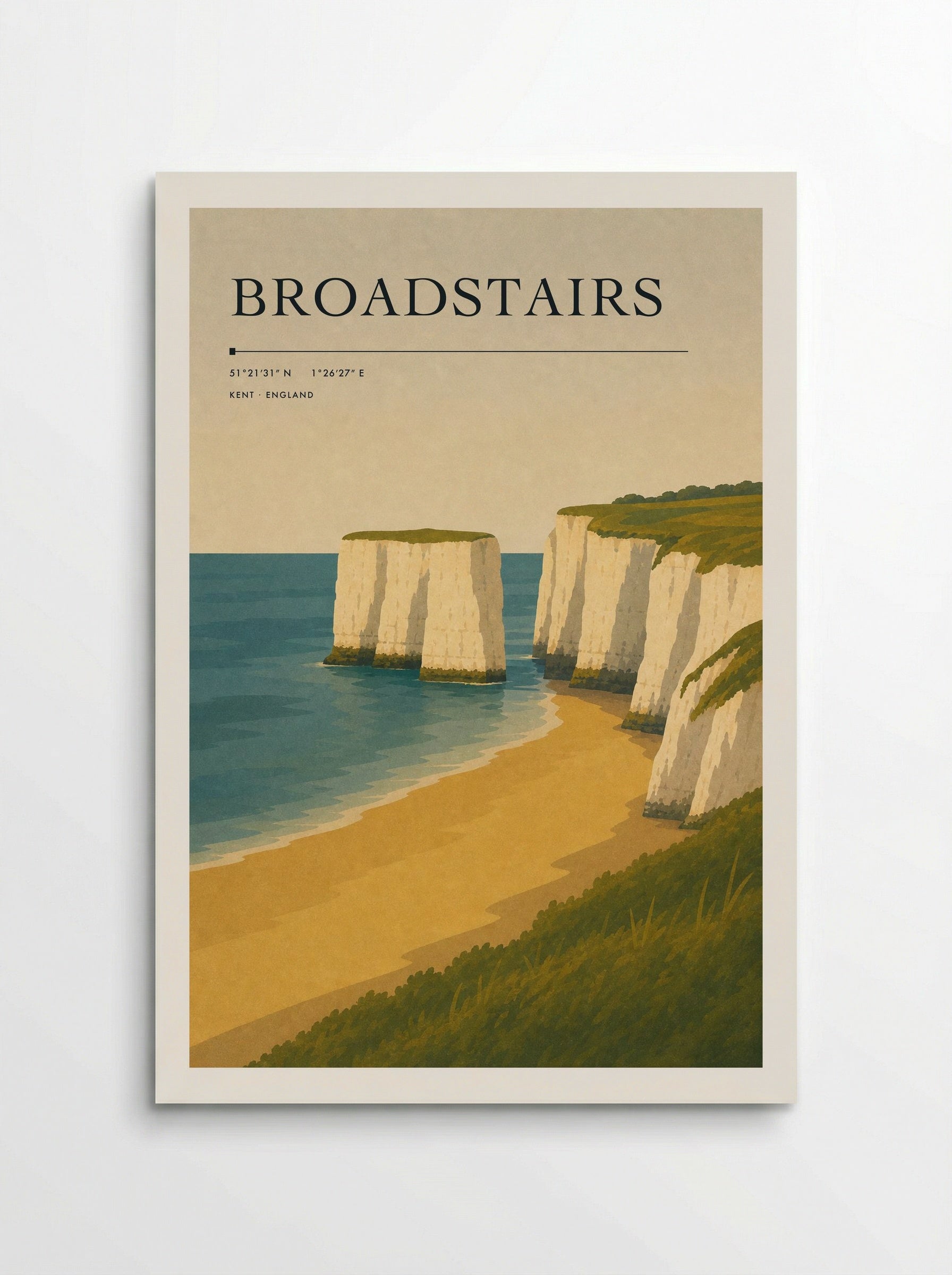 Broadstairs Travel Poster - Poster