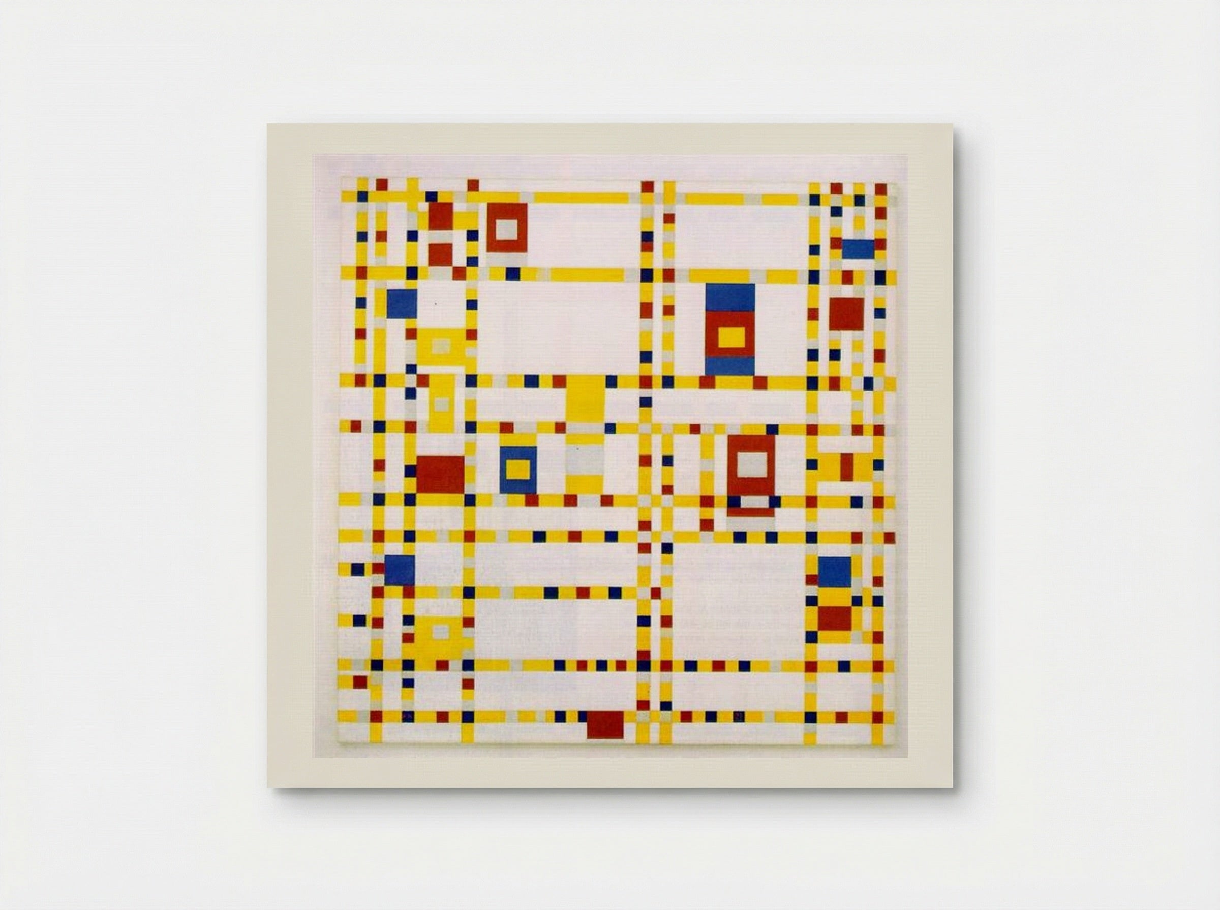 Broadway Boogie Woogie - Piet Mondrian - Poster