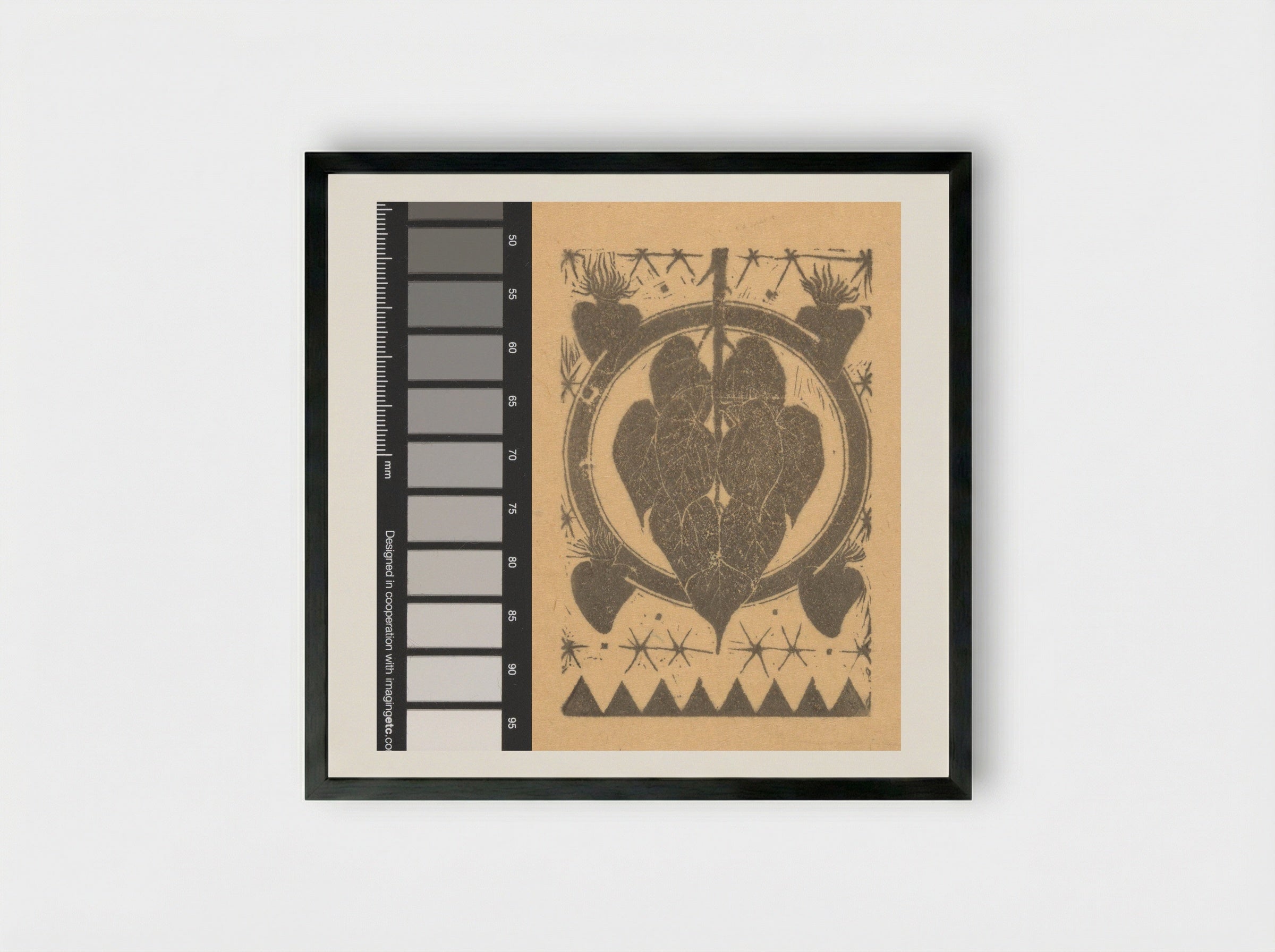 Broederketen - Mathieu Lauweriks - Framed Print Black