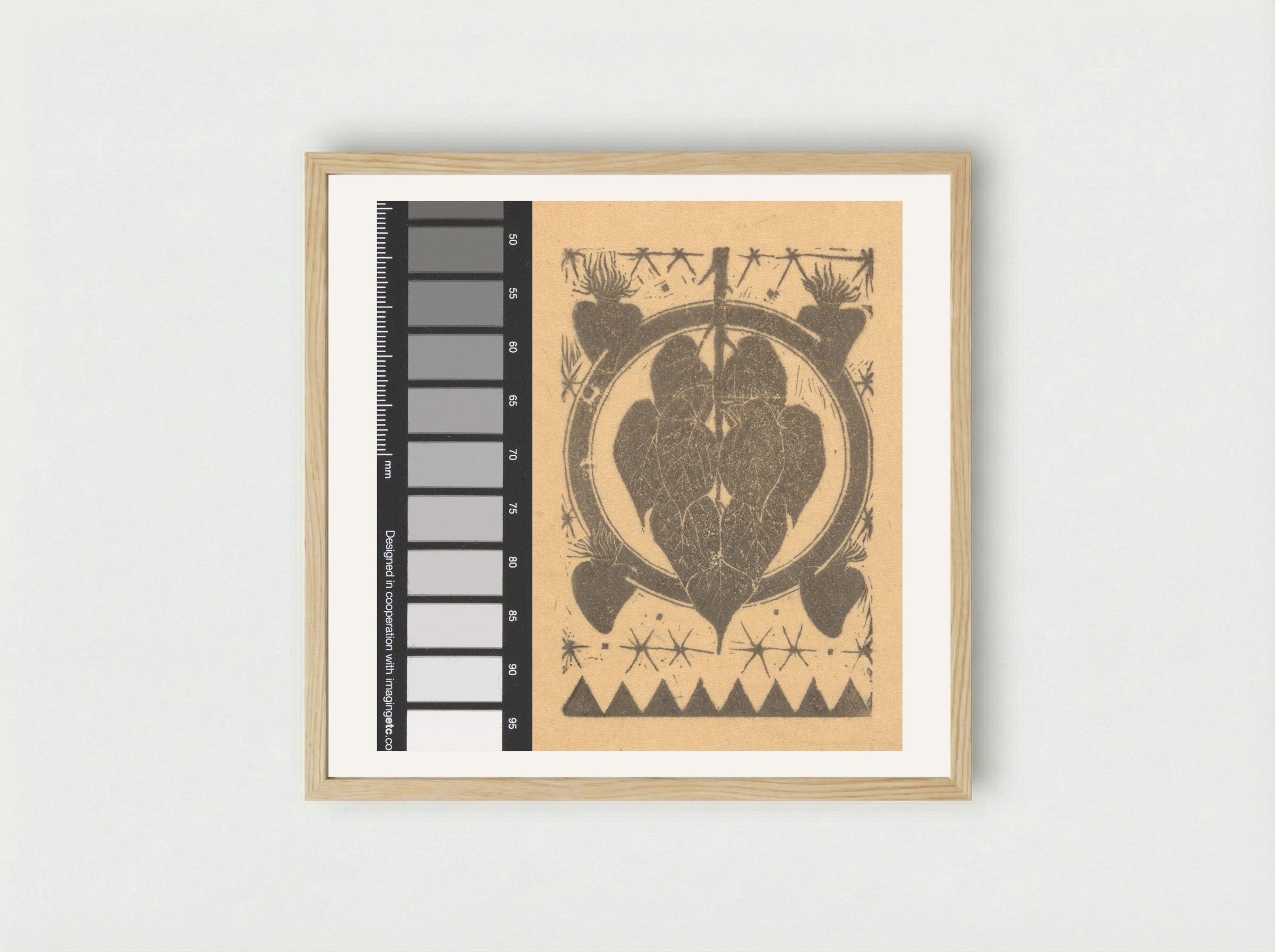 Broederketen - Mathieu Lauweriks - Framed Print Wood
