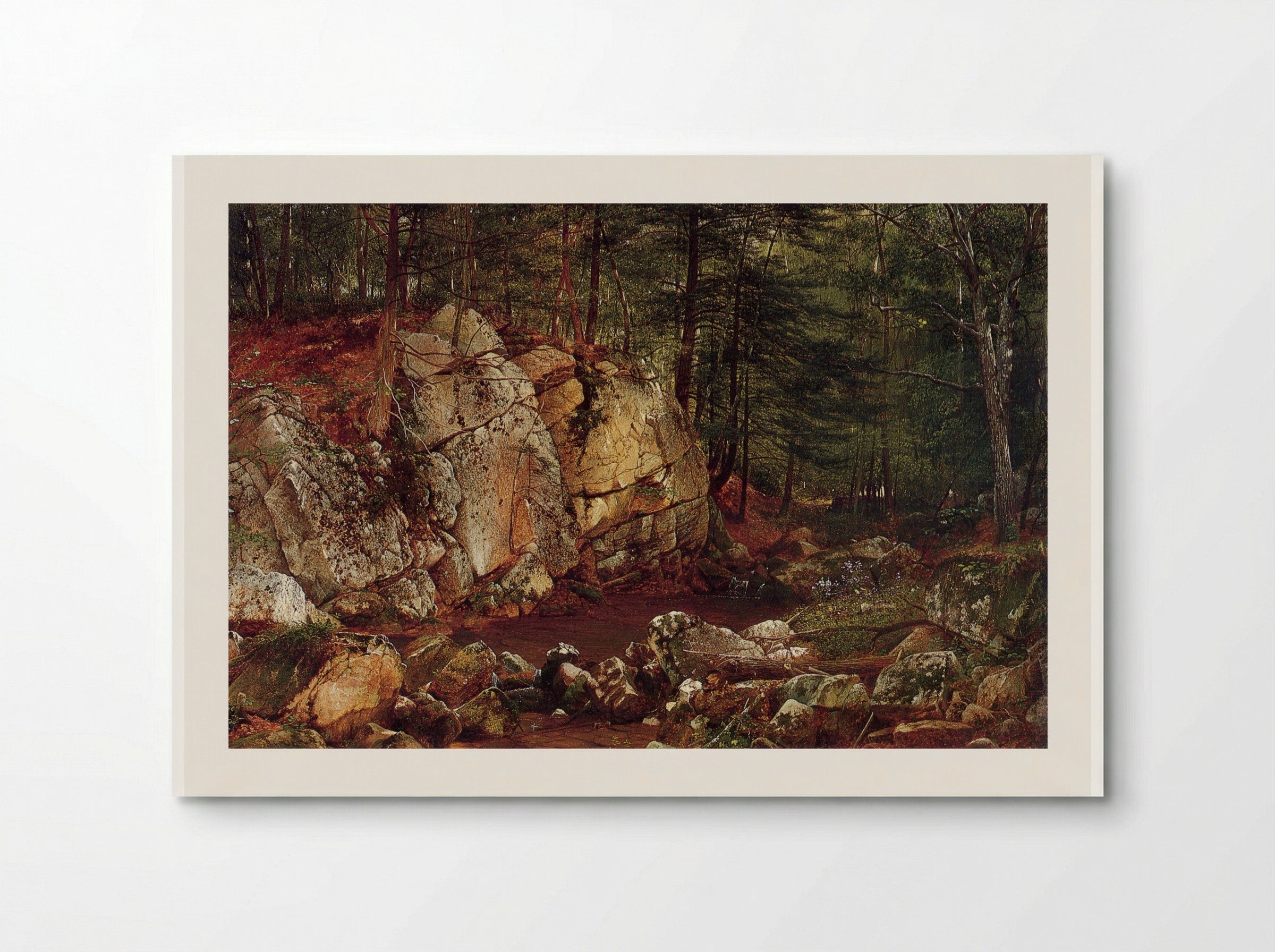Brook Study at Warwick - David Johnson - Poster