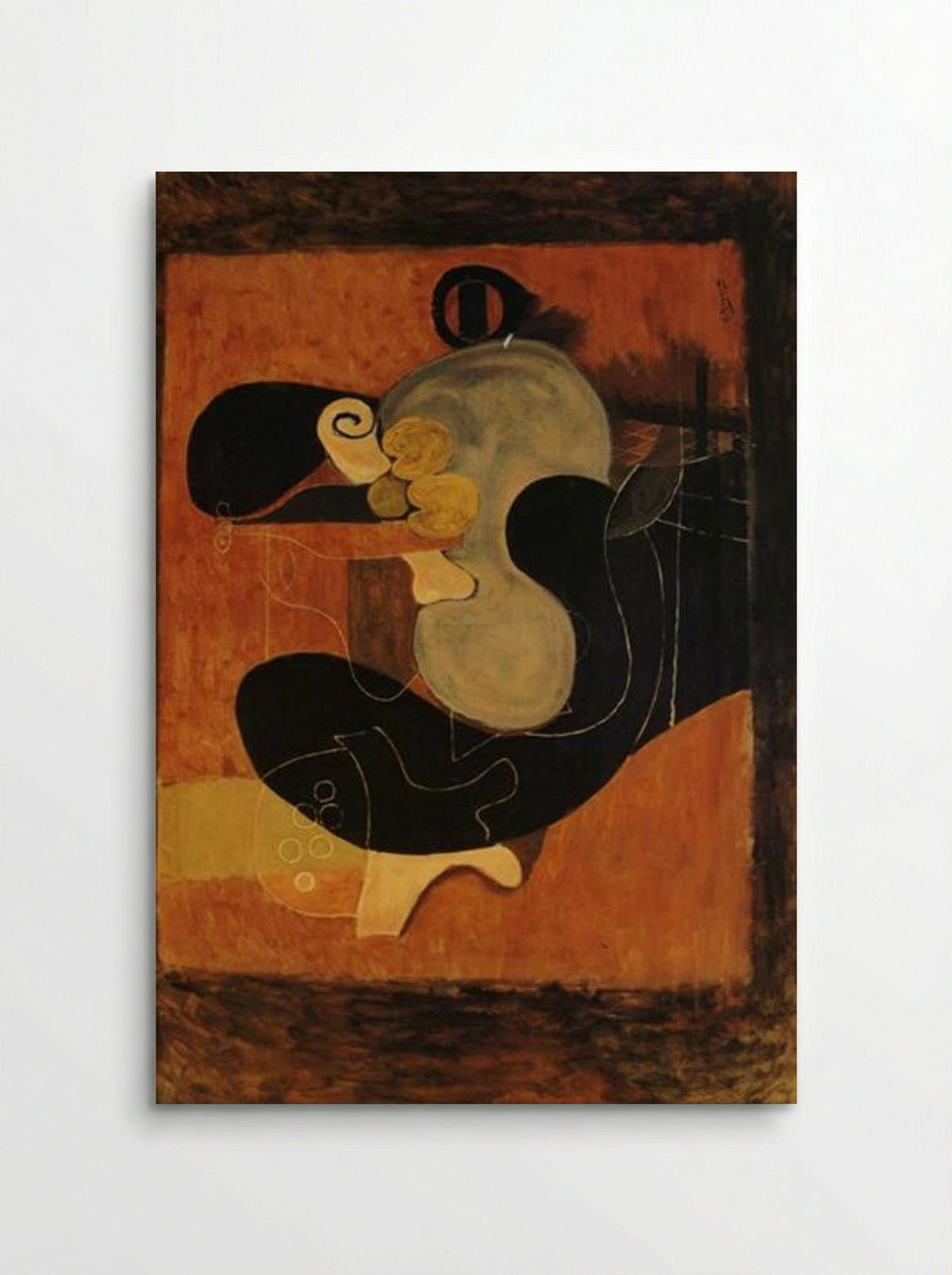 Brown Still Life - Georges Braque - Poster