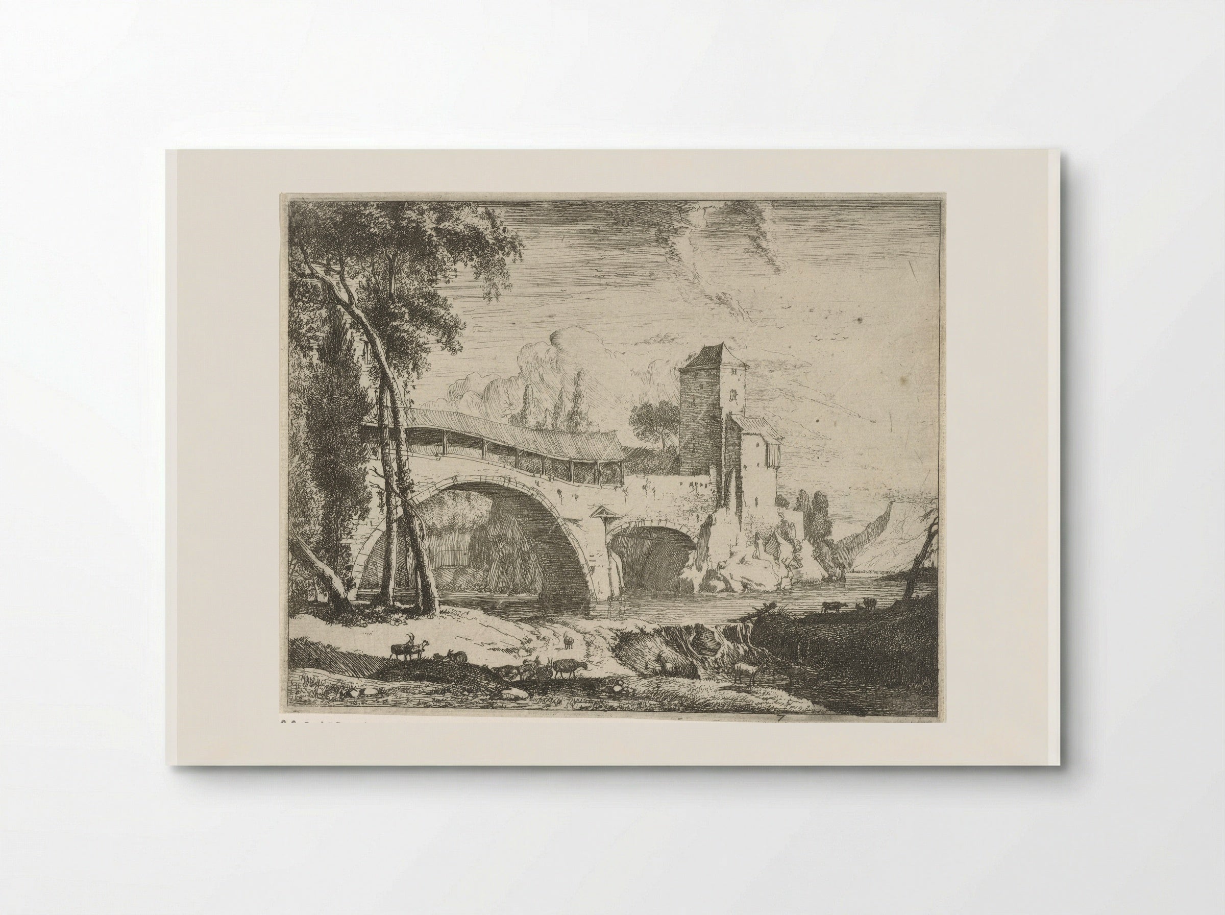 Brug in Tirol - Roelant Roghman - Poster