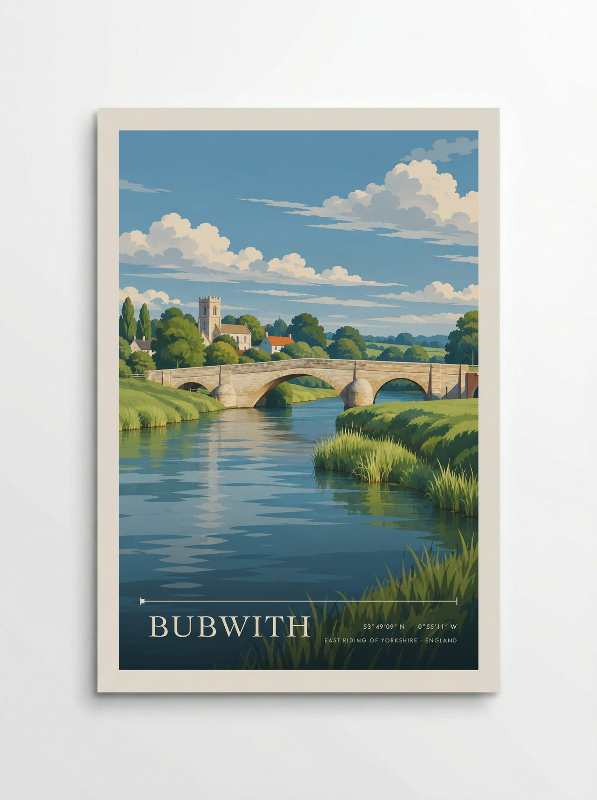 Bubwith, East Riding of Yorkshire | Travel Poster - Poster