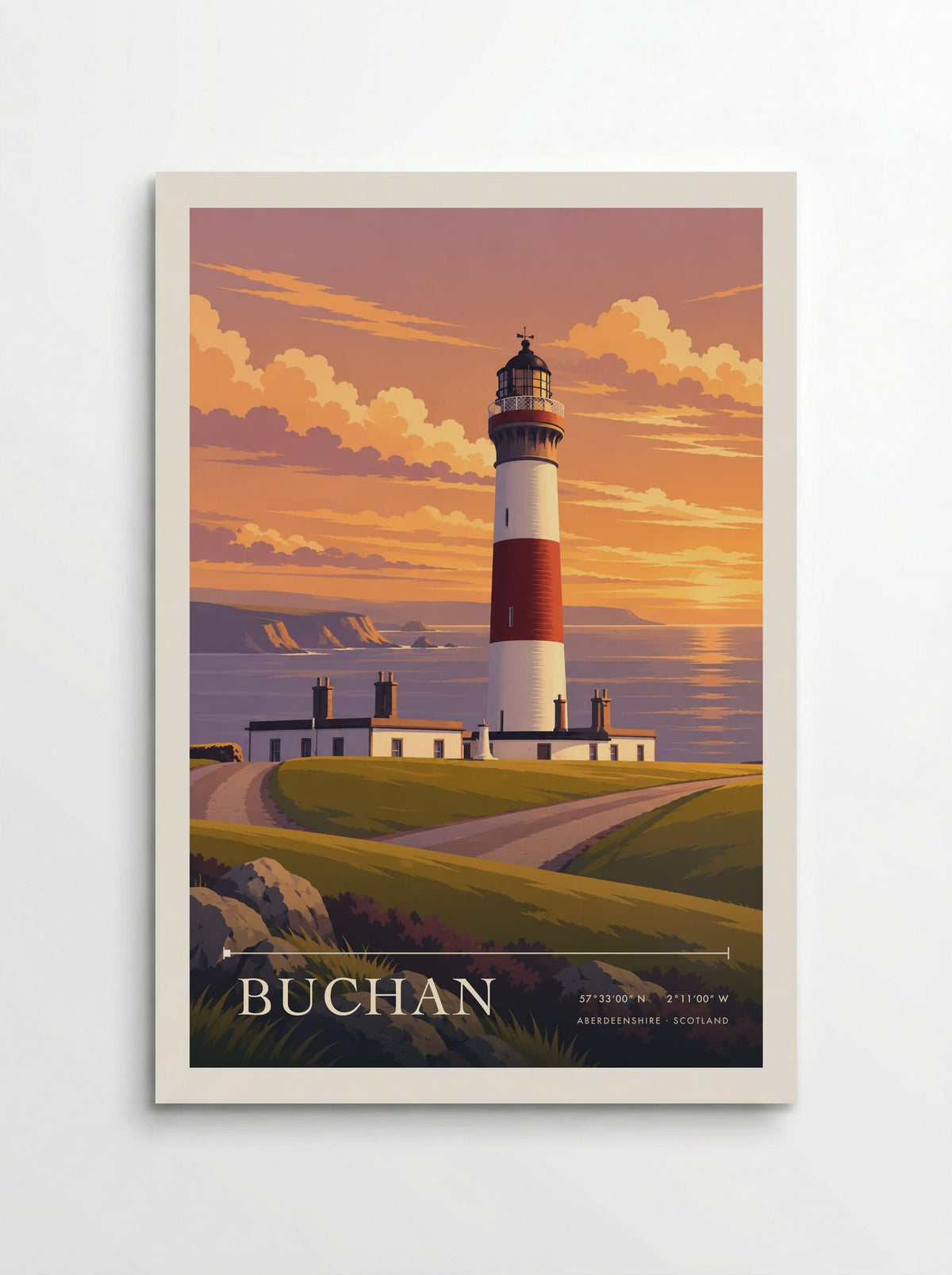 Buchan, Aberdeenshire | Travel Poster - Poster