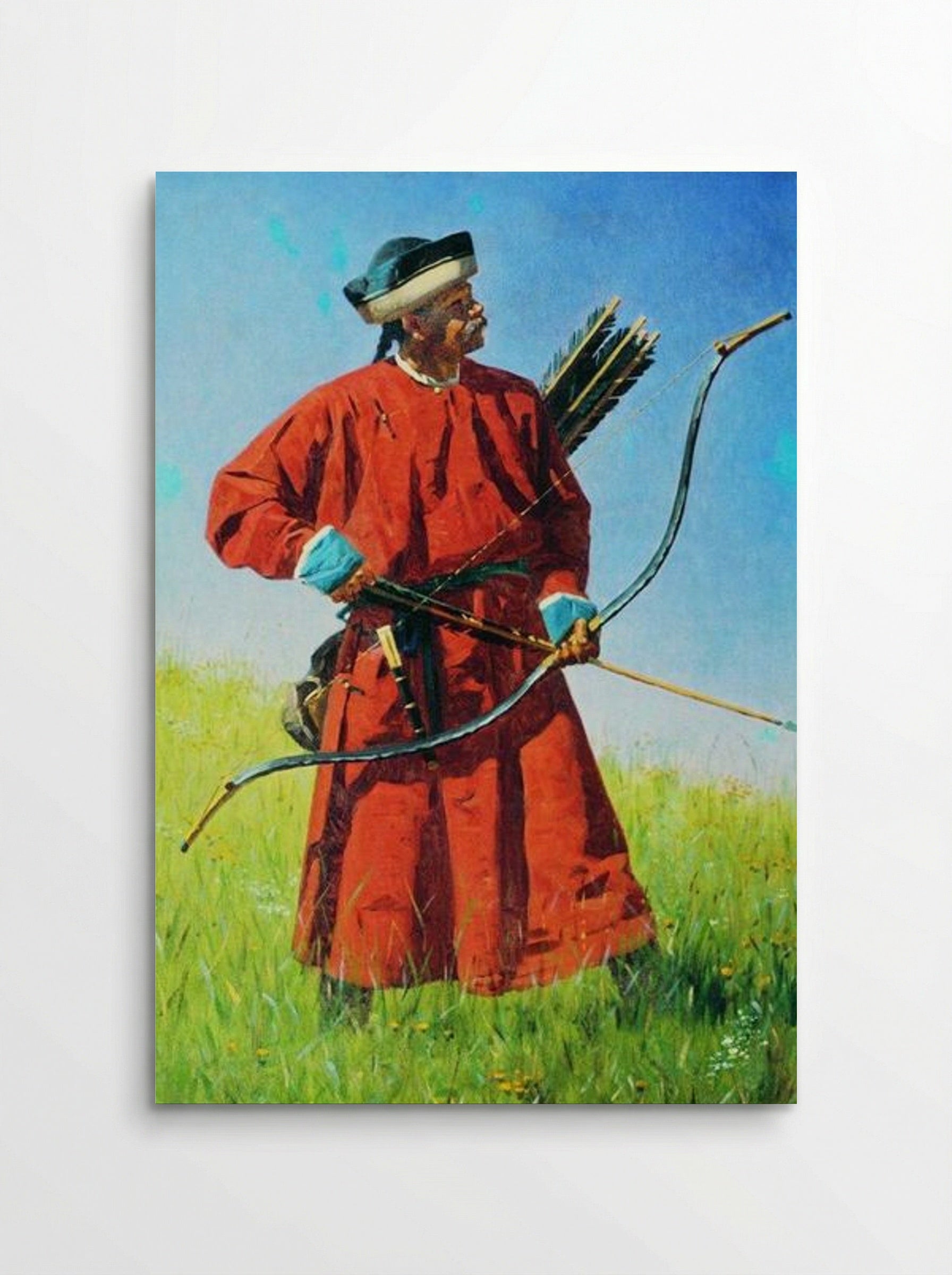 Bukhara Soldiers (Sarbaz) - Vasily Vereshchagin - Poster