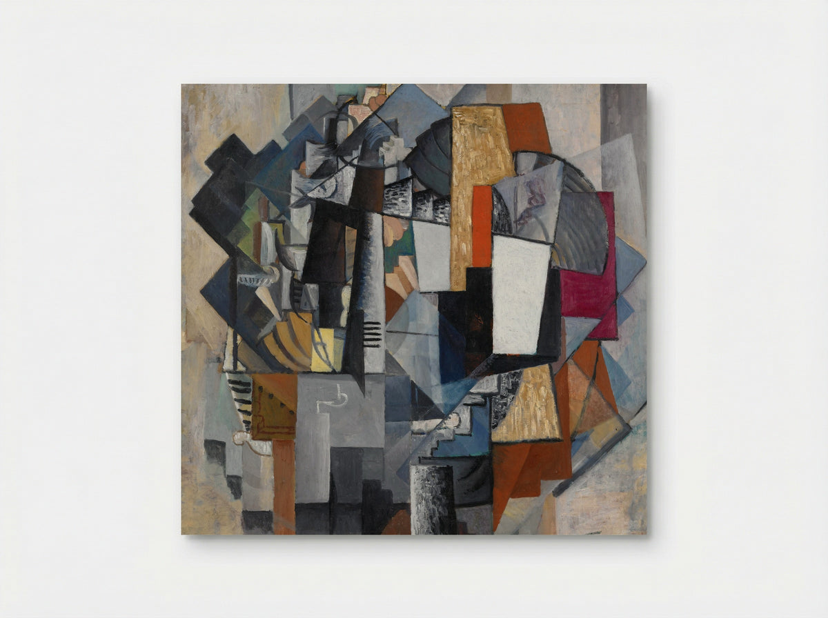 Bureau and Room - Kazimir Malevich - Poster