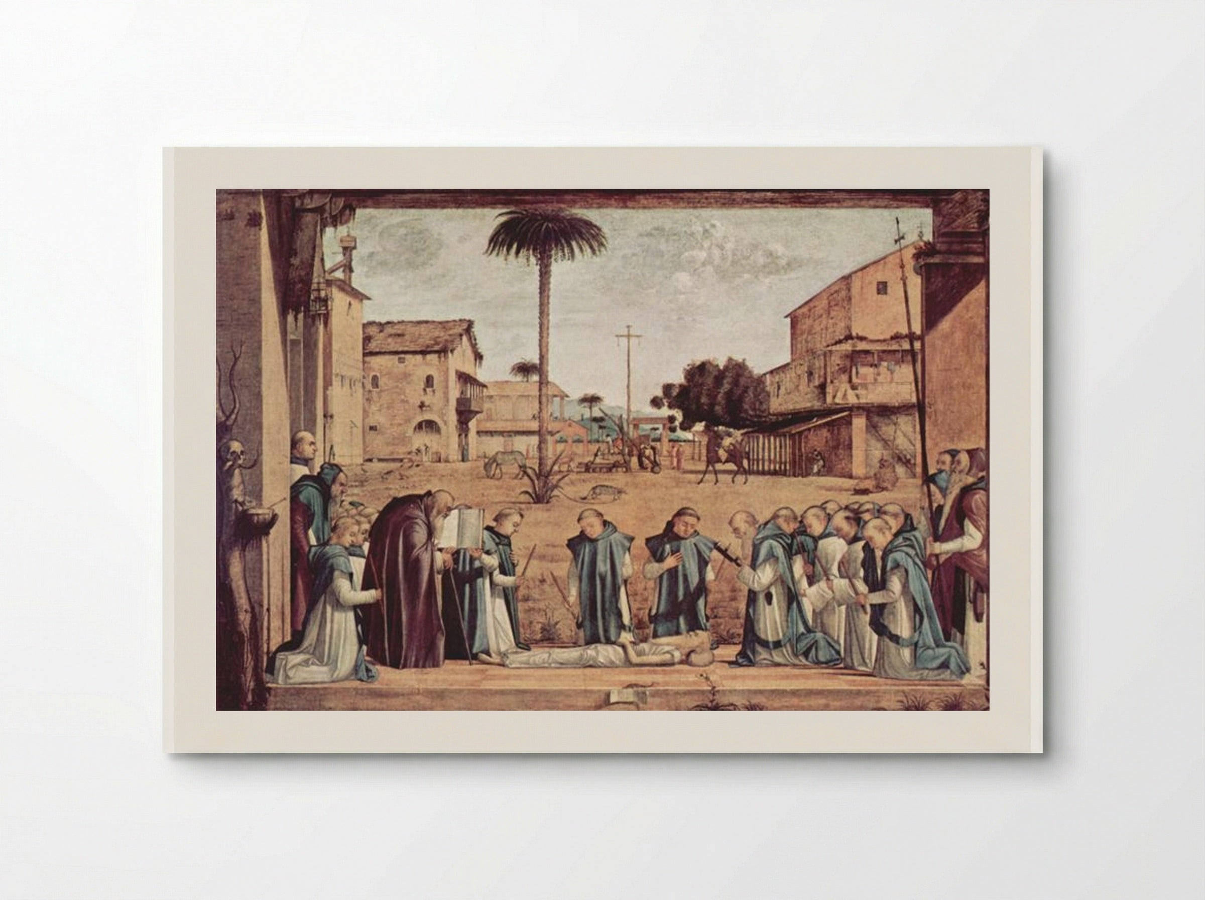 Burial of St. Jerome - Vittore Carpaccio - Poster