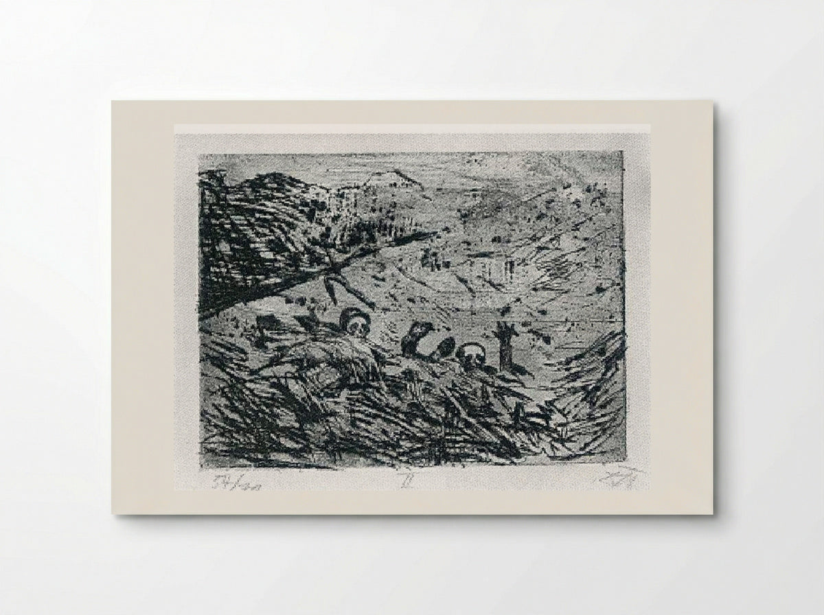 Buried Alive - Otto Dix - Poster