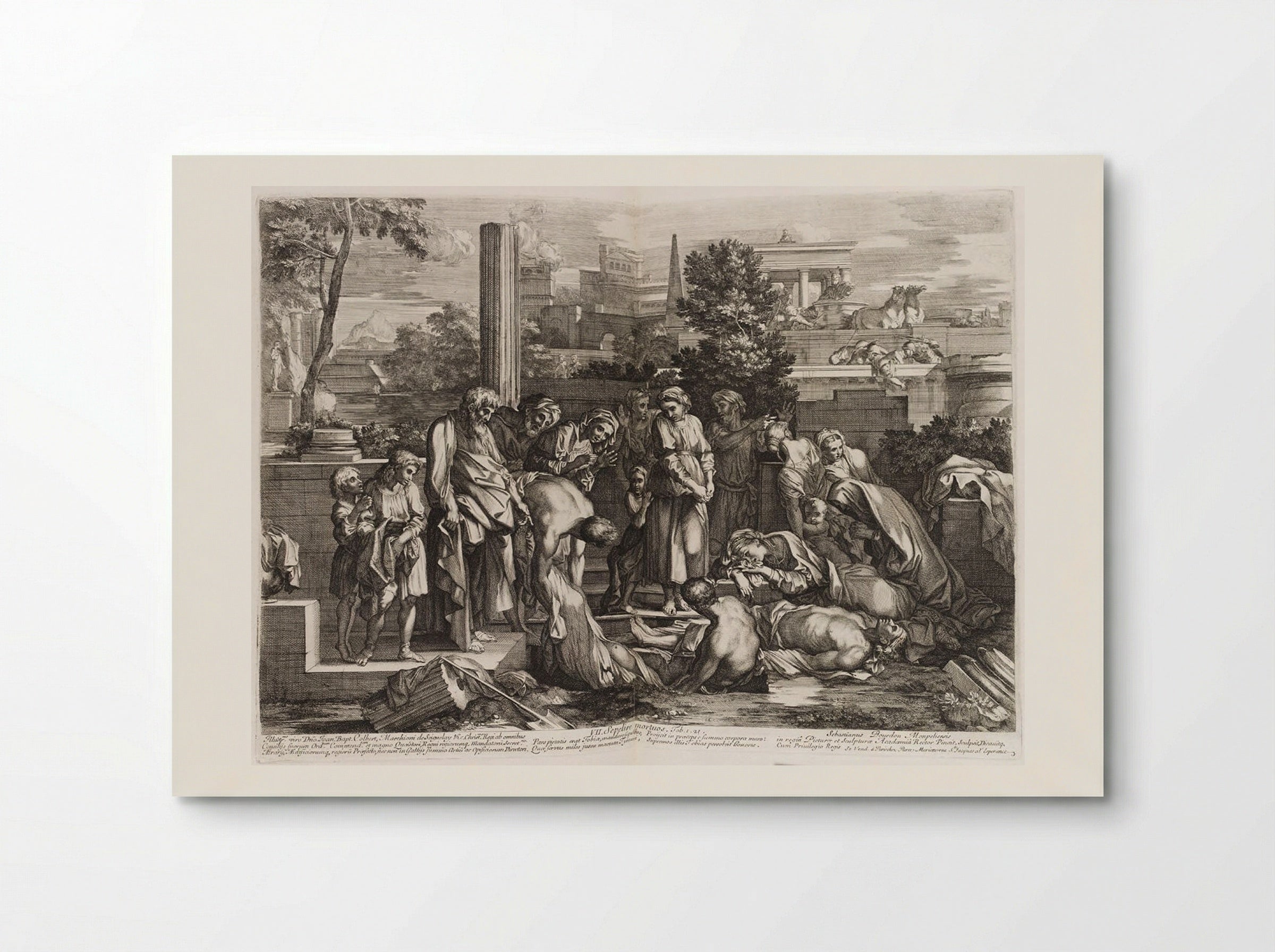 Burying the Dead - Sébastien Bourdon - Poster