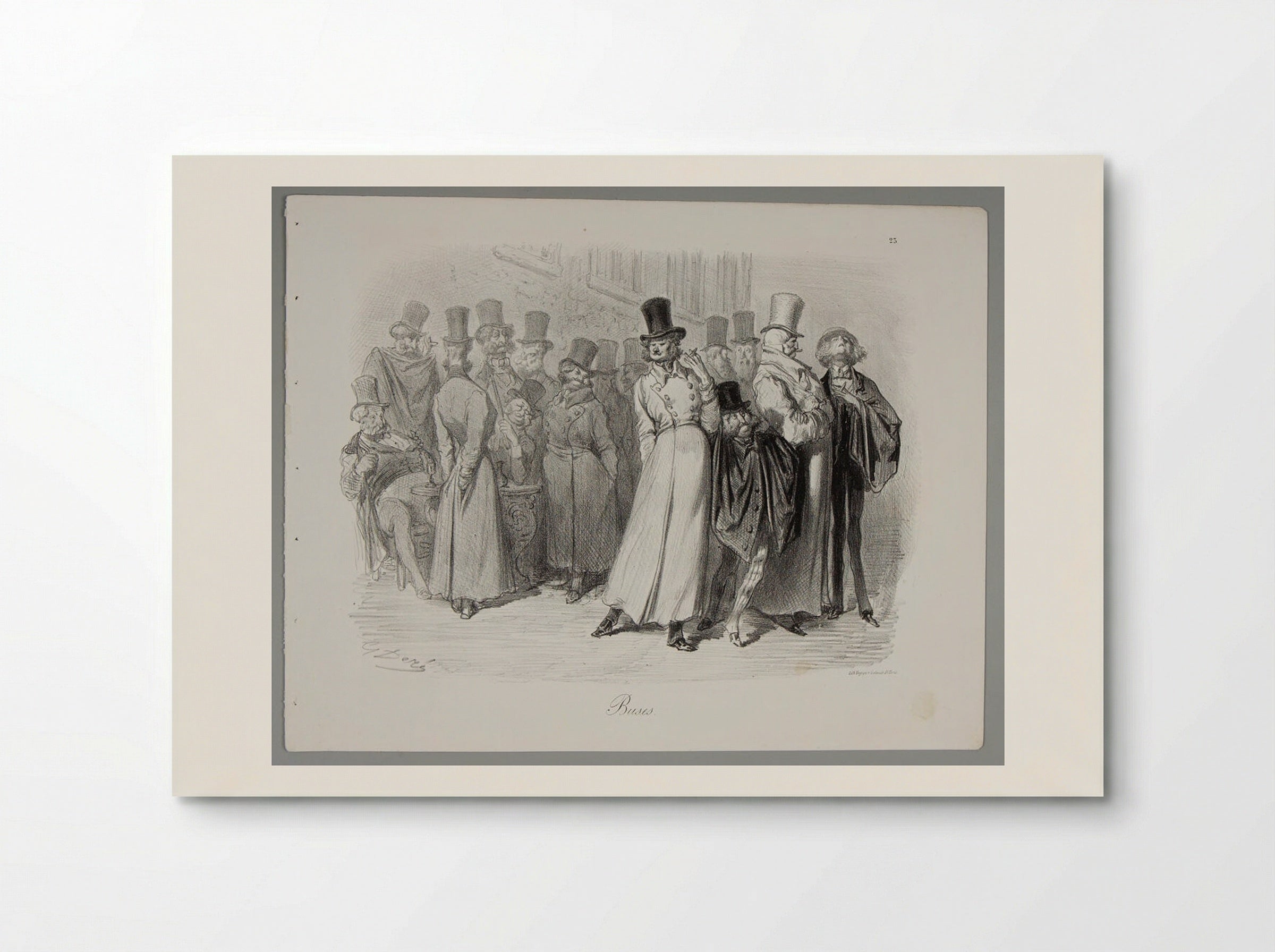 Buses - Gustave Doré - Poster