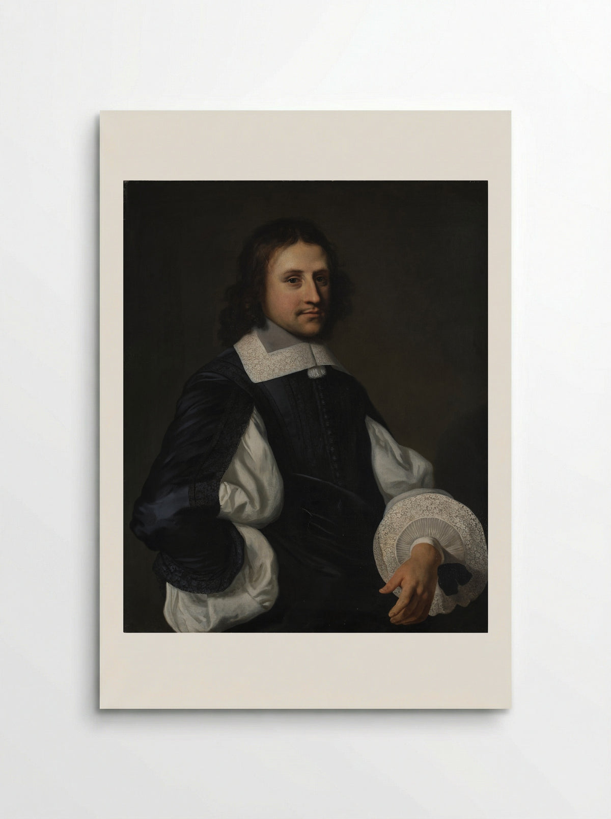 Bust of a Man, Possibly a Self-Portrait - Jacob van Loo - Poster