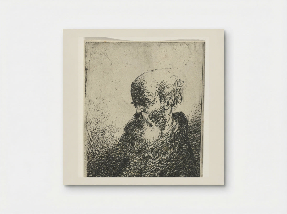 Buste van een priester - Pieter Rottermondt - Poster