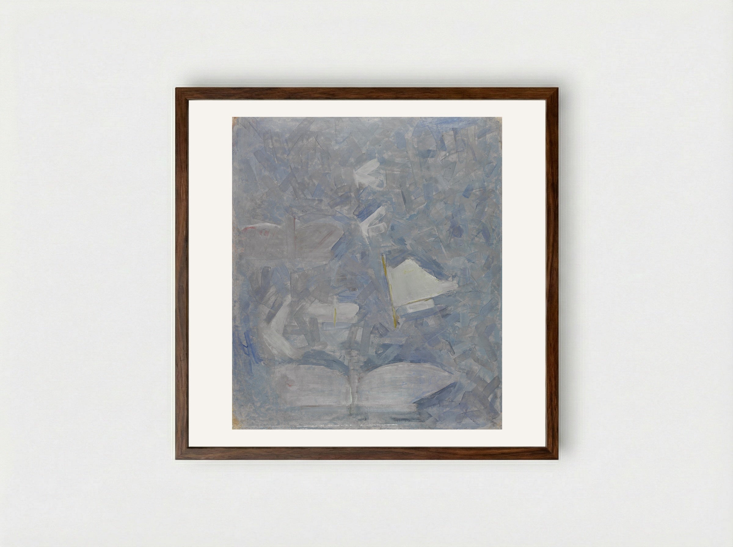 Butterflies - Mikalojus Konstantinas Čiurlionis - Framed Print Dark Wood