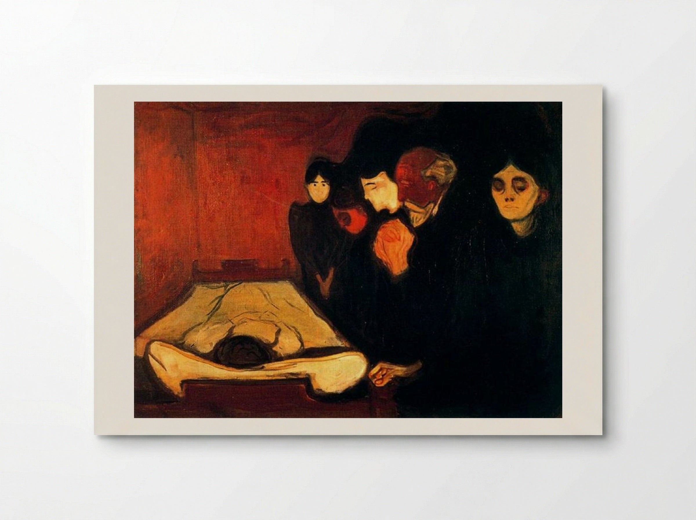 By the Deathbed - Edvard Munch - Poster