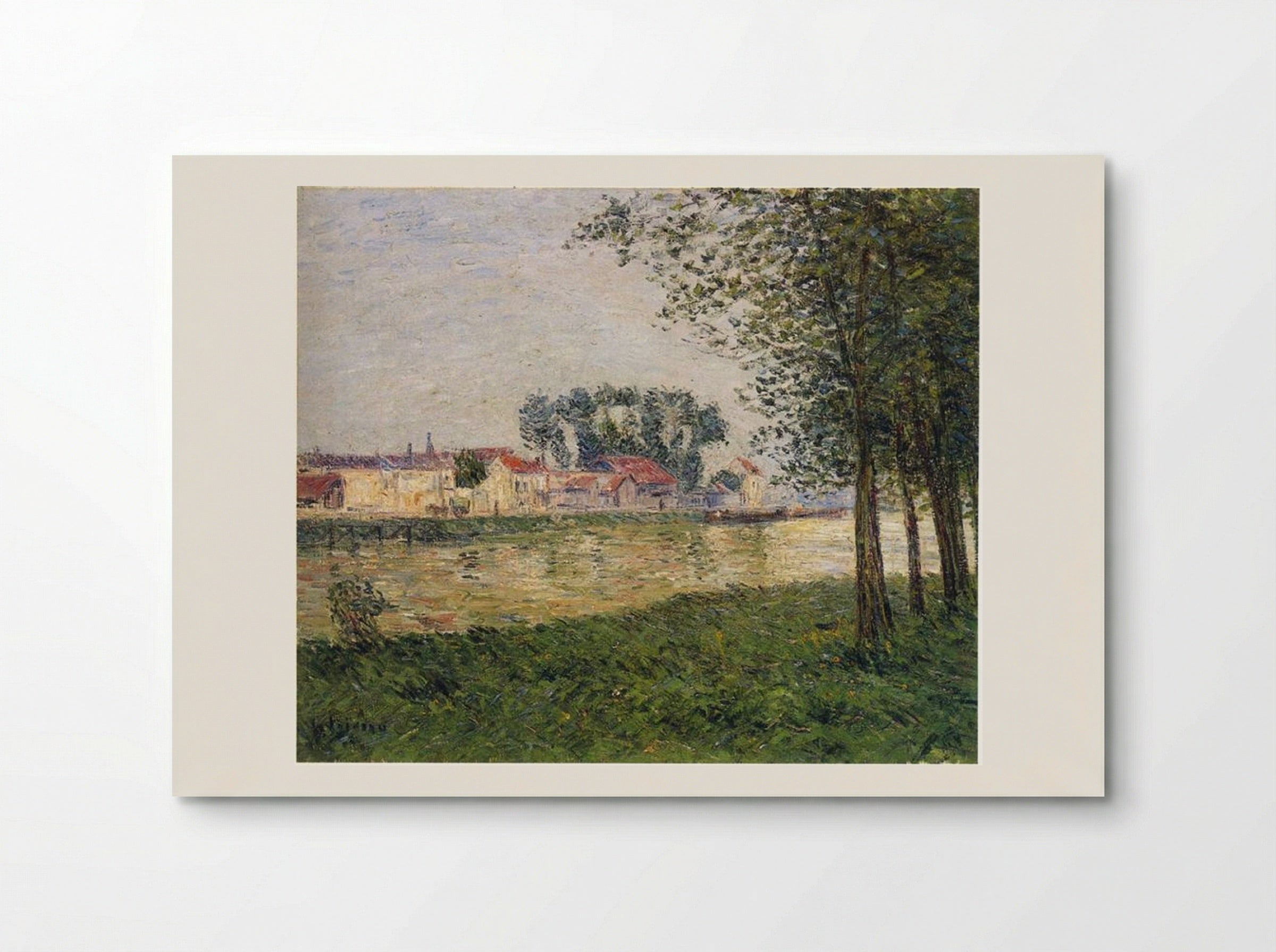 By the Oise at Parmain - Gustave Loiseau - Poster
