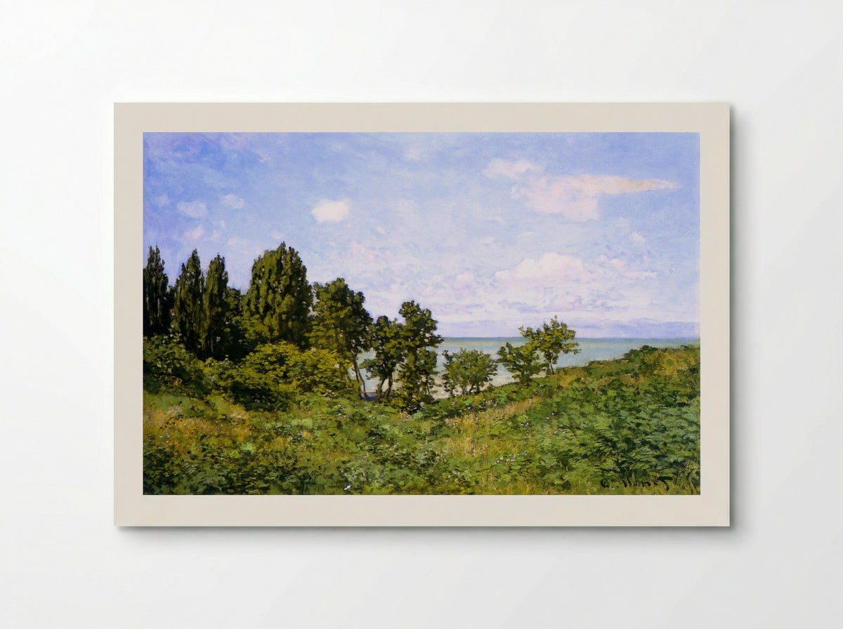 By the Sea - Claude Monet - Poster
