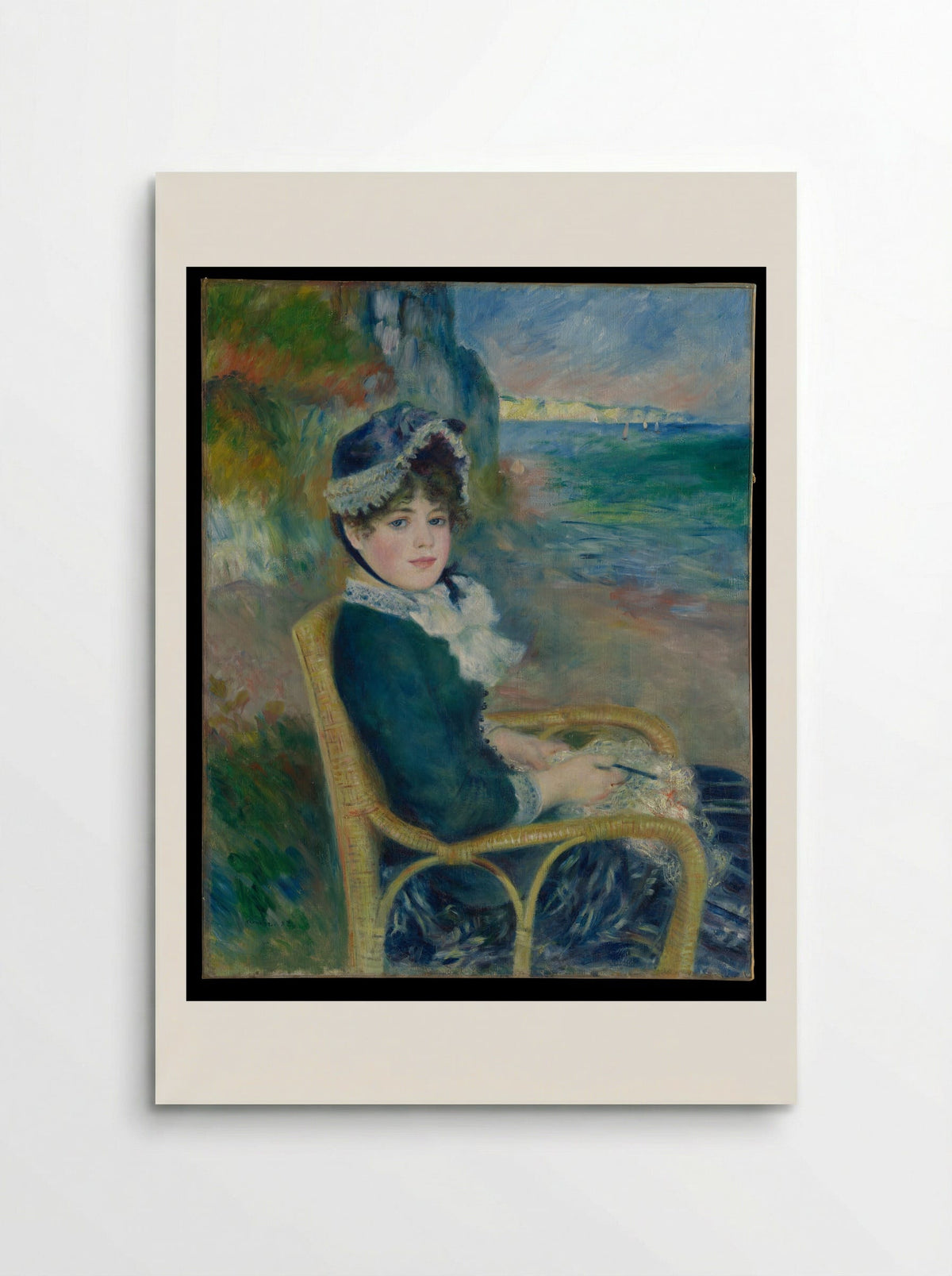 By the Seashore - Auguste Renoir - Poster