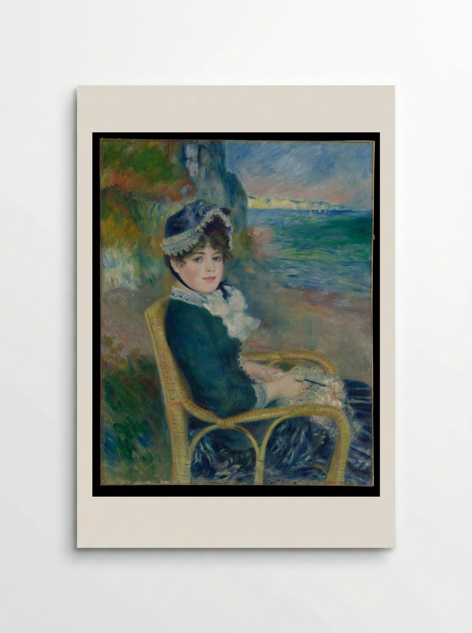 By the Seashore - Auguste Renoir - Poster